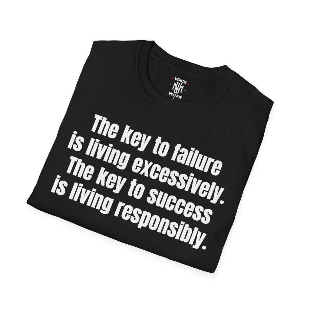 "The Key To Failure" - "moti-Voice-tion Wear" T-Shirt