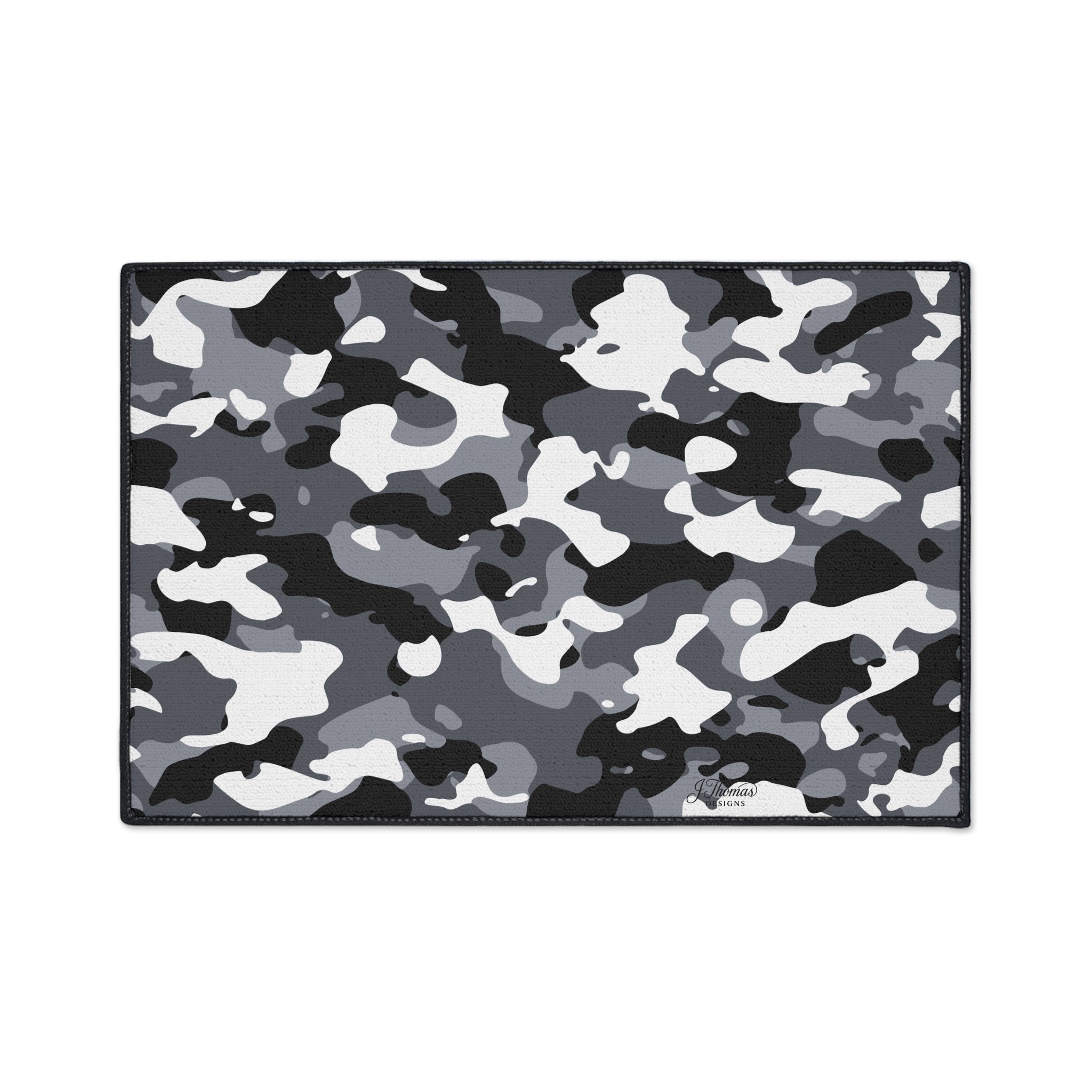 Heavy Duty Floor Mat – Gray Camo