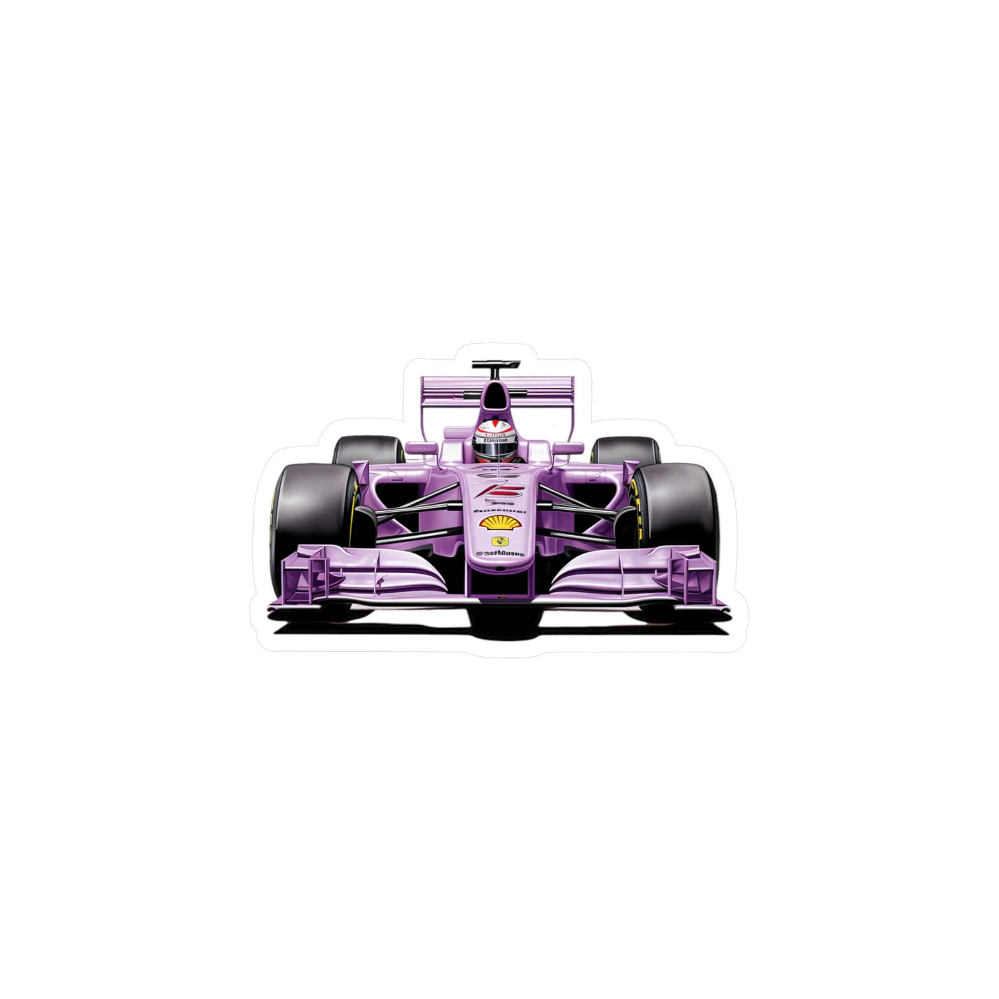 F1 Car #5 Vinyl Decal