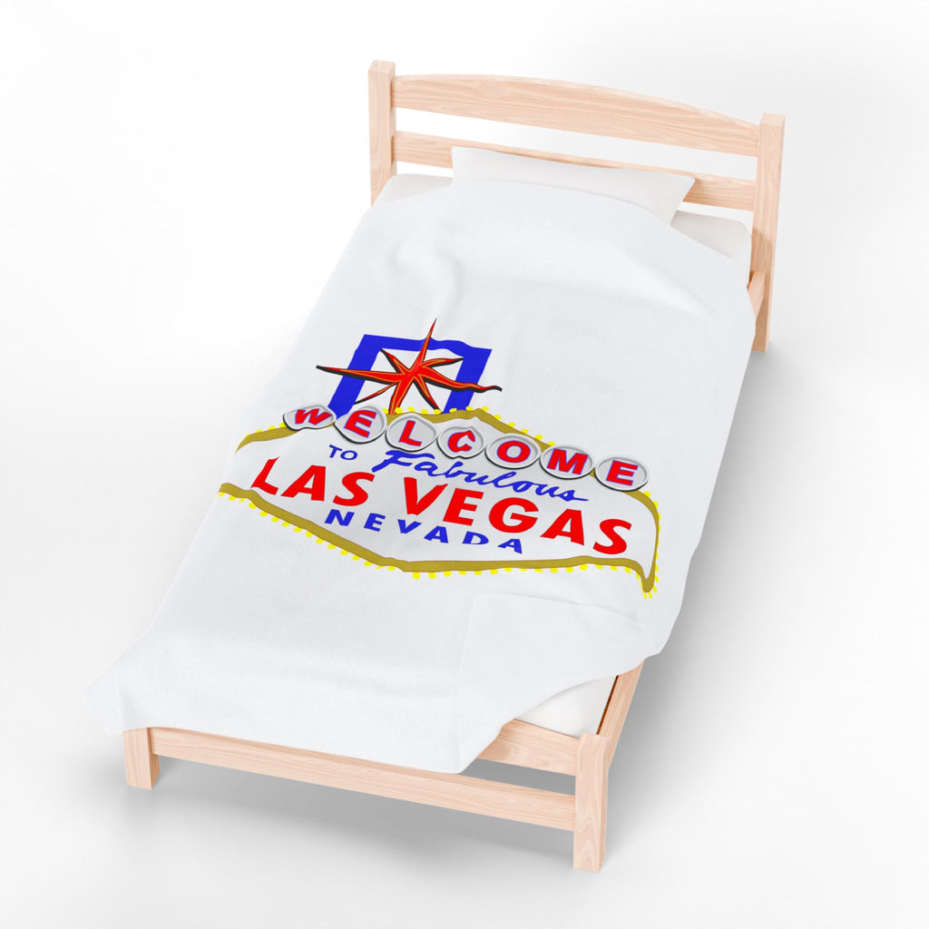 Welcome To Fabulous Las Vegas - "Las Vegas Sign" Blanket