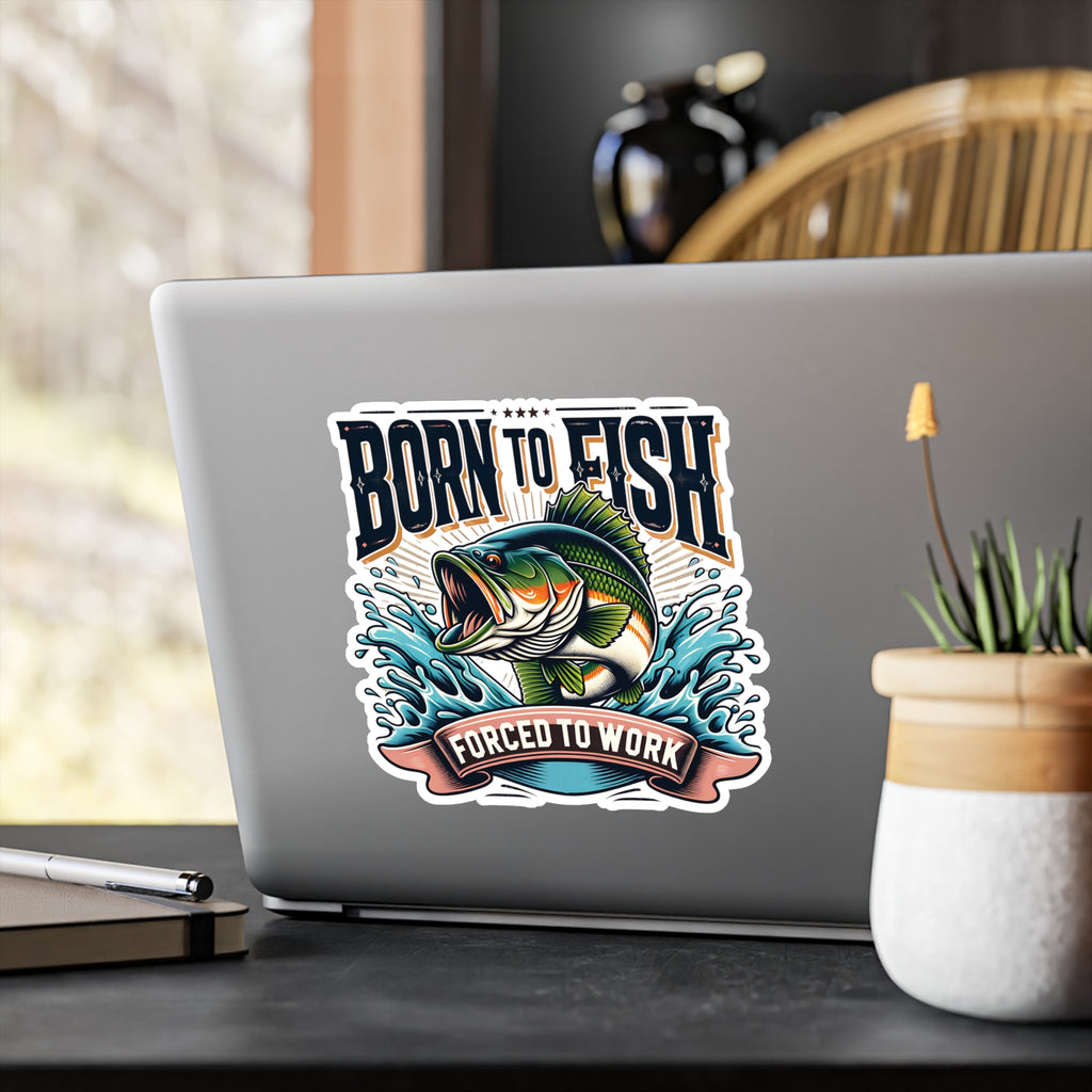 Born To Fish Vinyl Decal