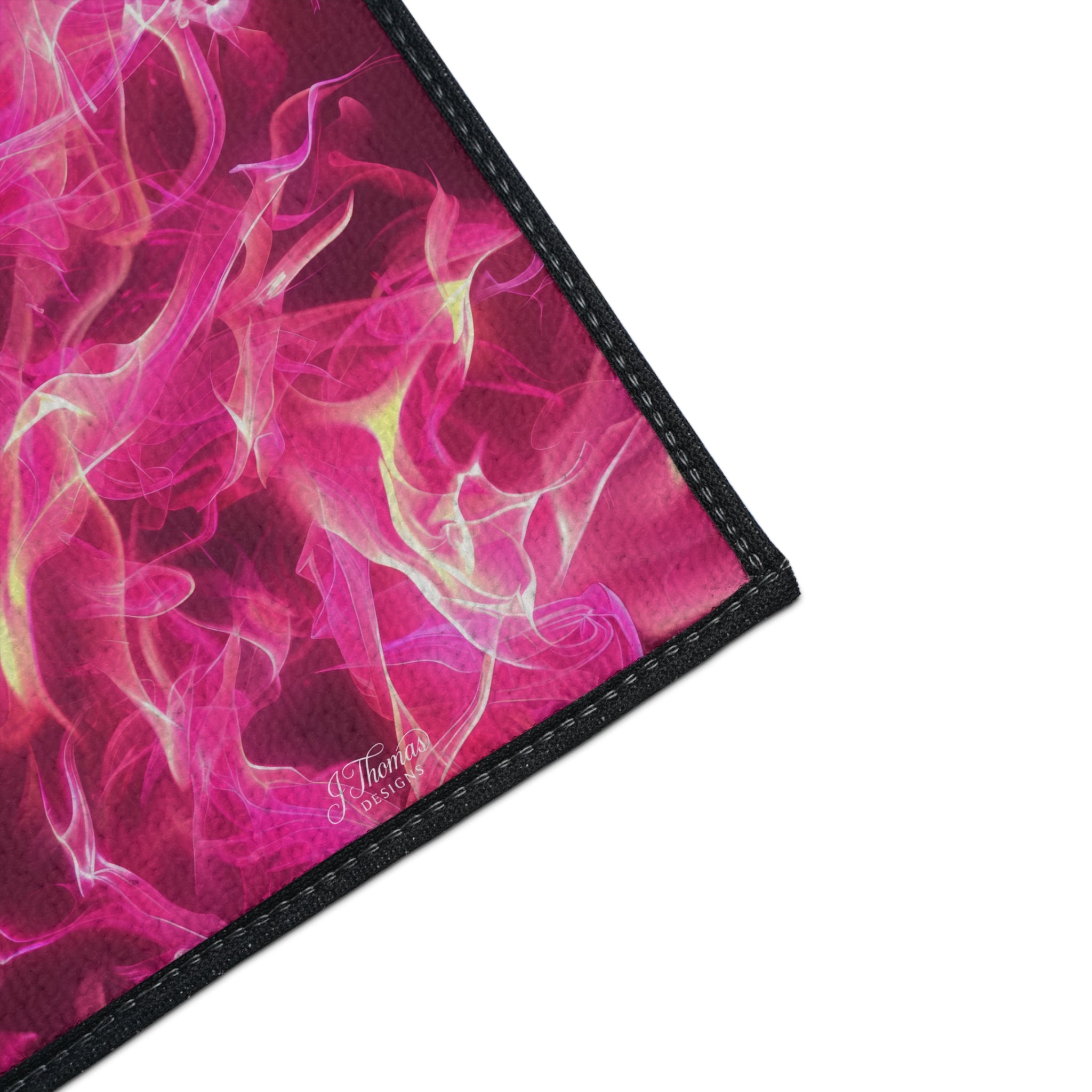 Heavy Duty Floor Mat – Pink Flames