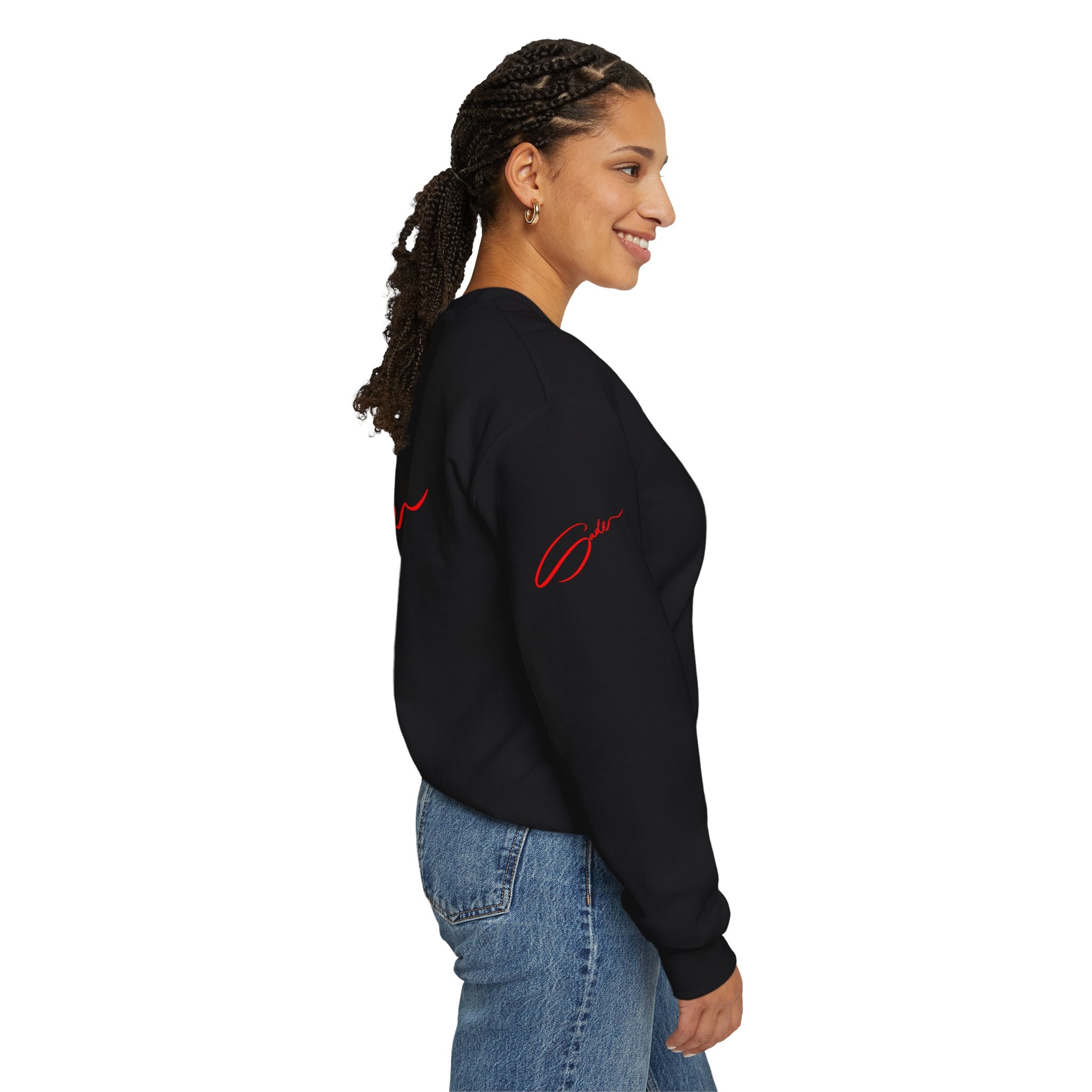 Sade's Greatest Hits Sweatshirt — Red Text