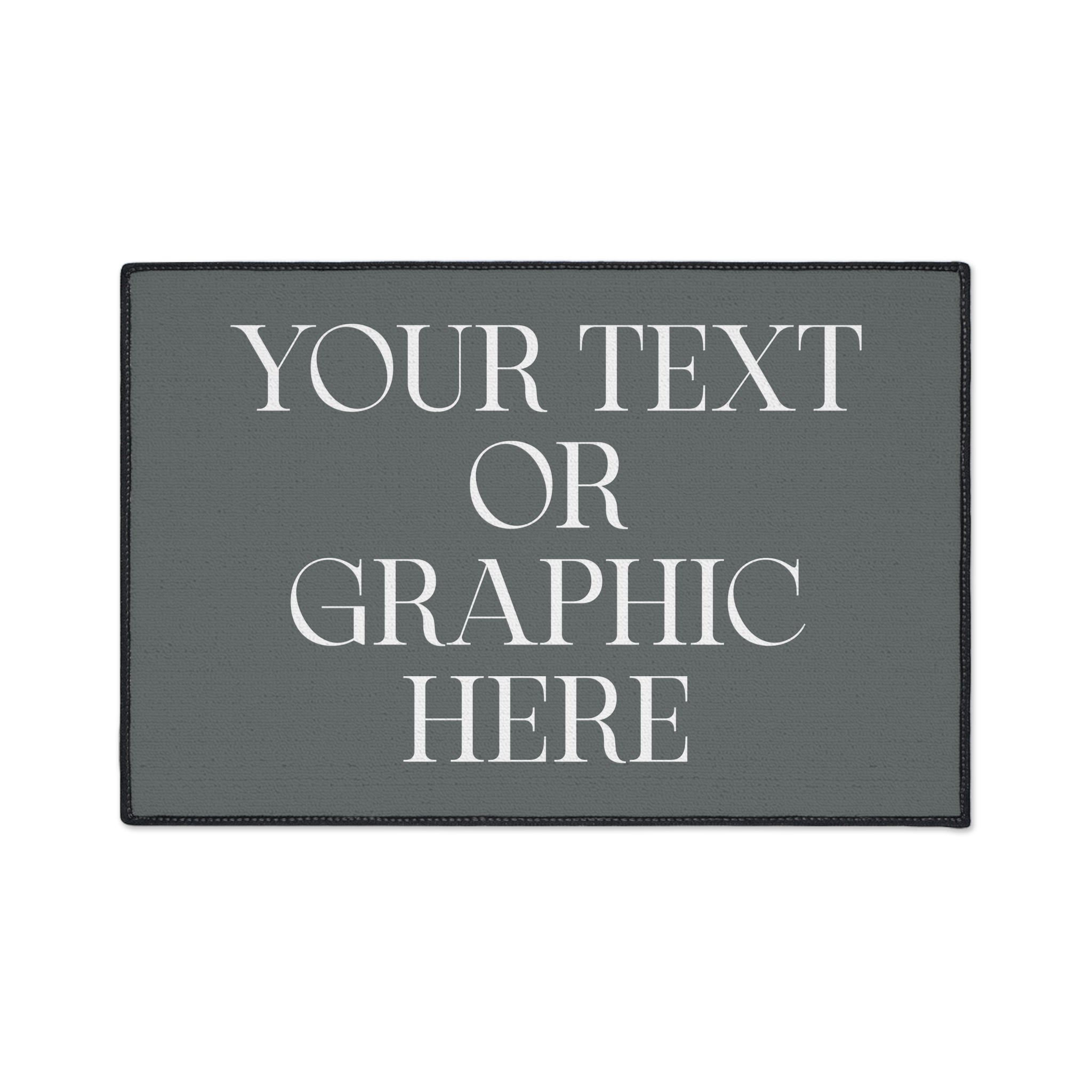 Custom Personalized Heavy Duty Floor Mat