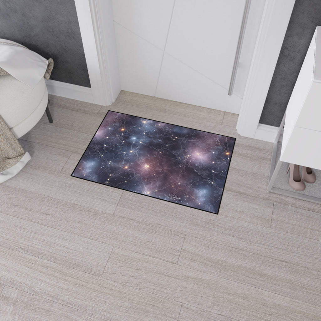 Heavy Duty Floor Mat – Marble Star Pattern