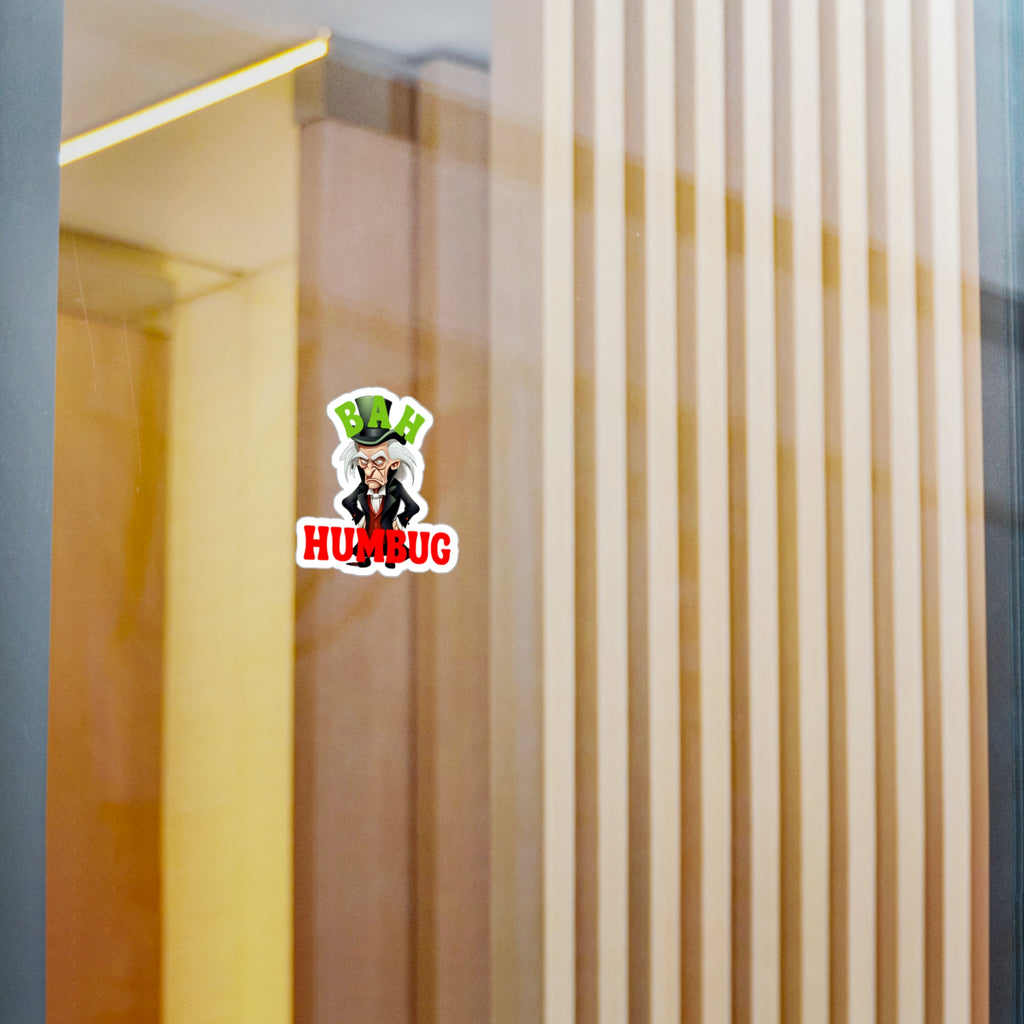 Bah Humbug Vinyl Decal