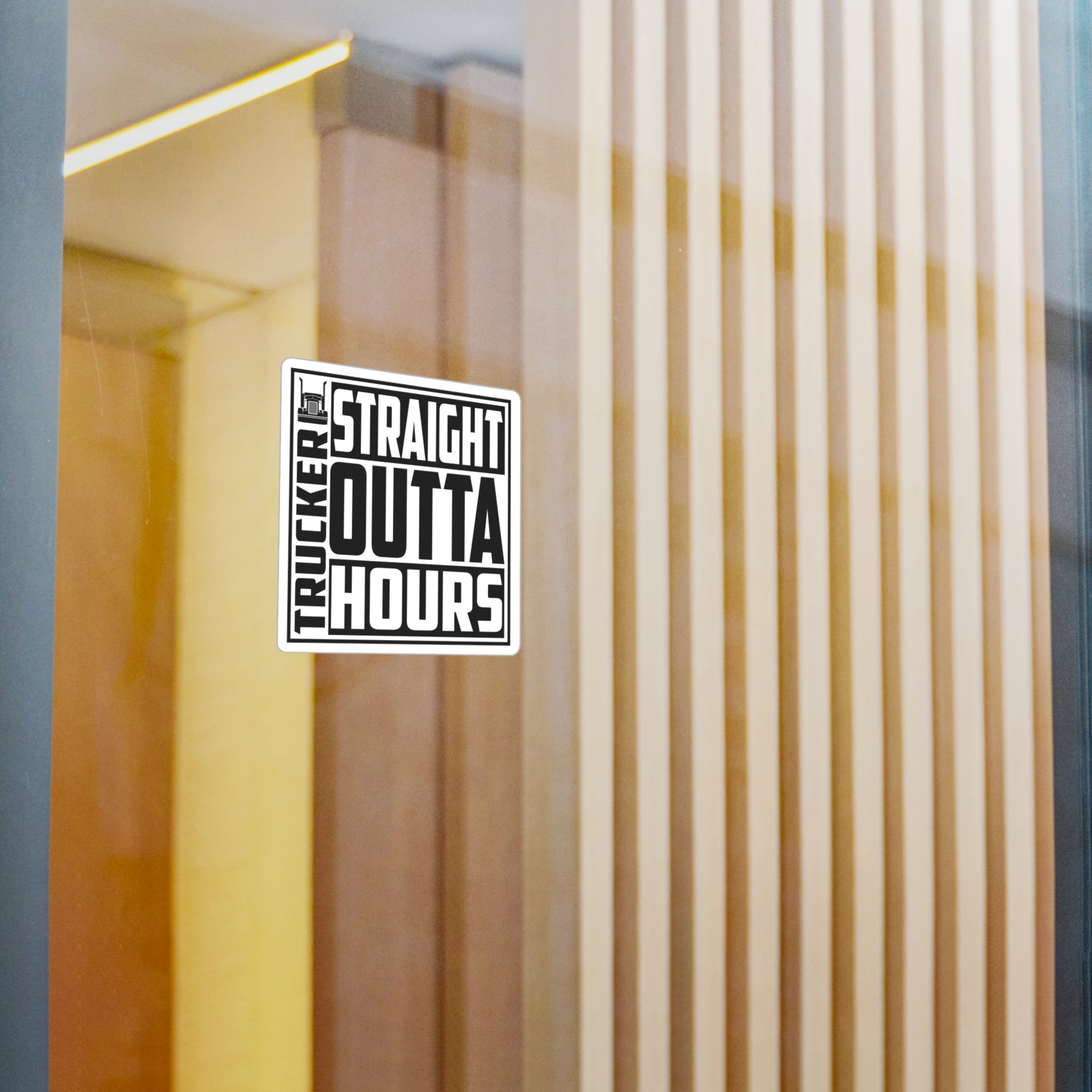 Straight Outta Hours Vinyl Decal