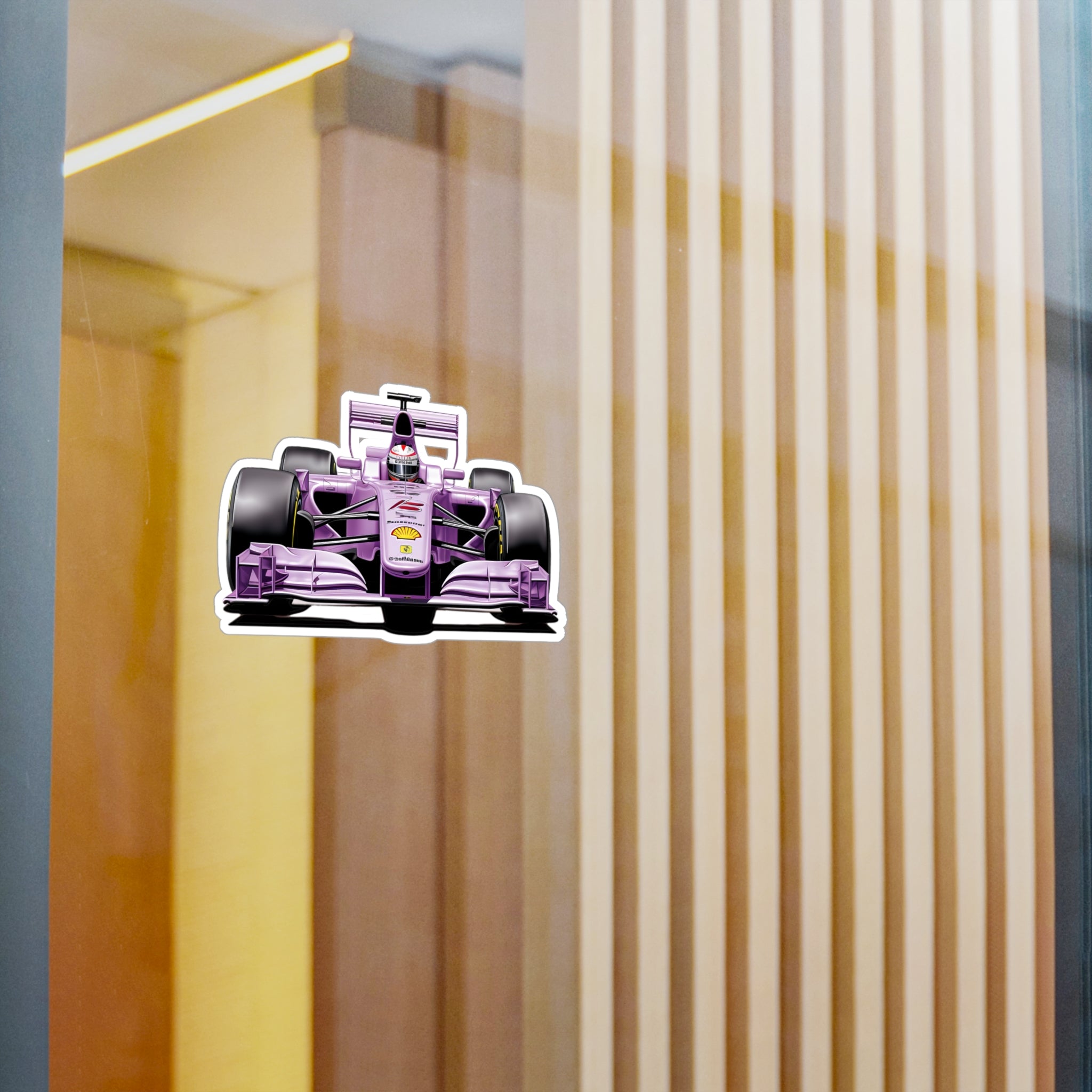 F1 Car #5 Vinyl Decal