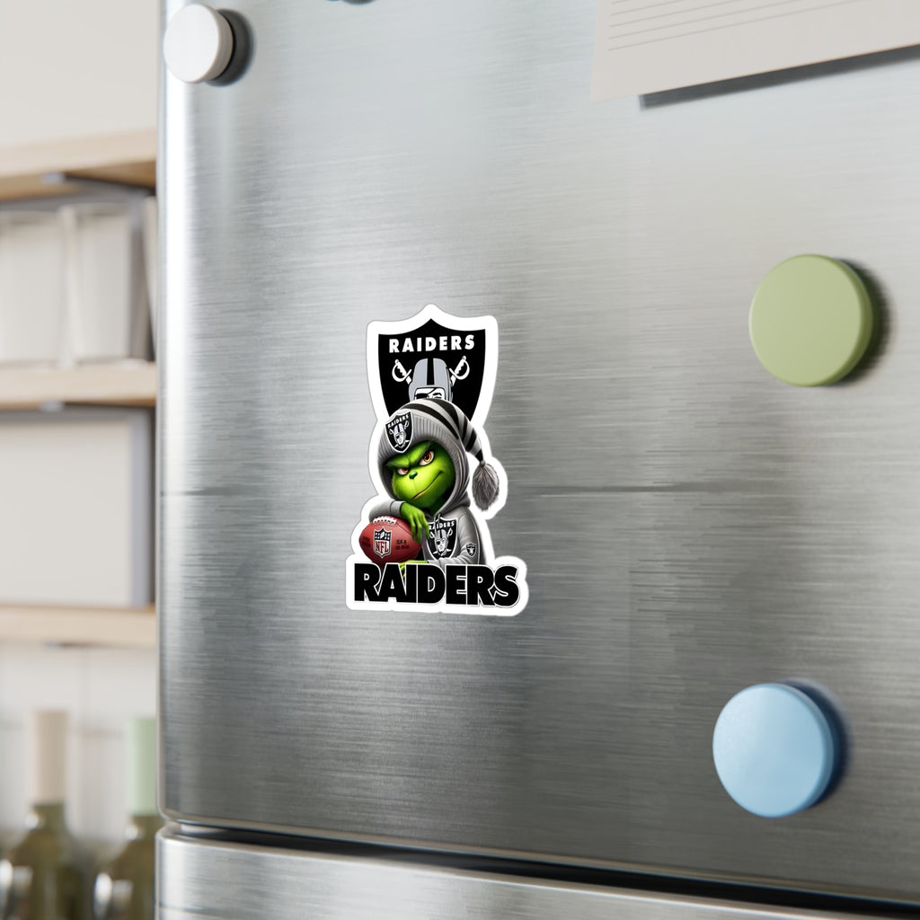 The Grinch - Raiders Vinyl Decal