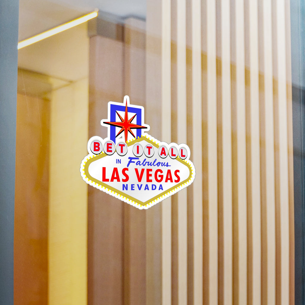 Bet It All - "Las Vegas Sign" Vinyl Decal