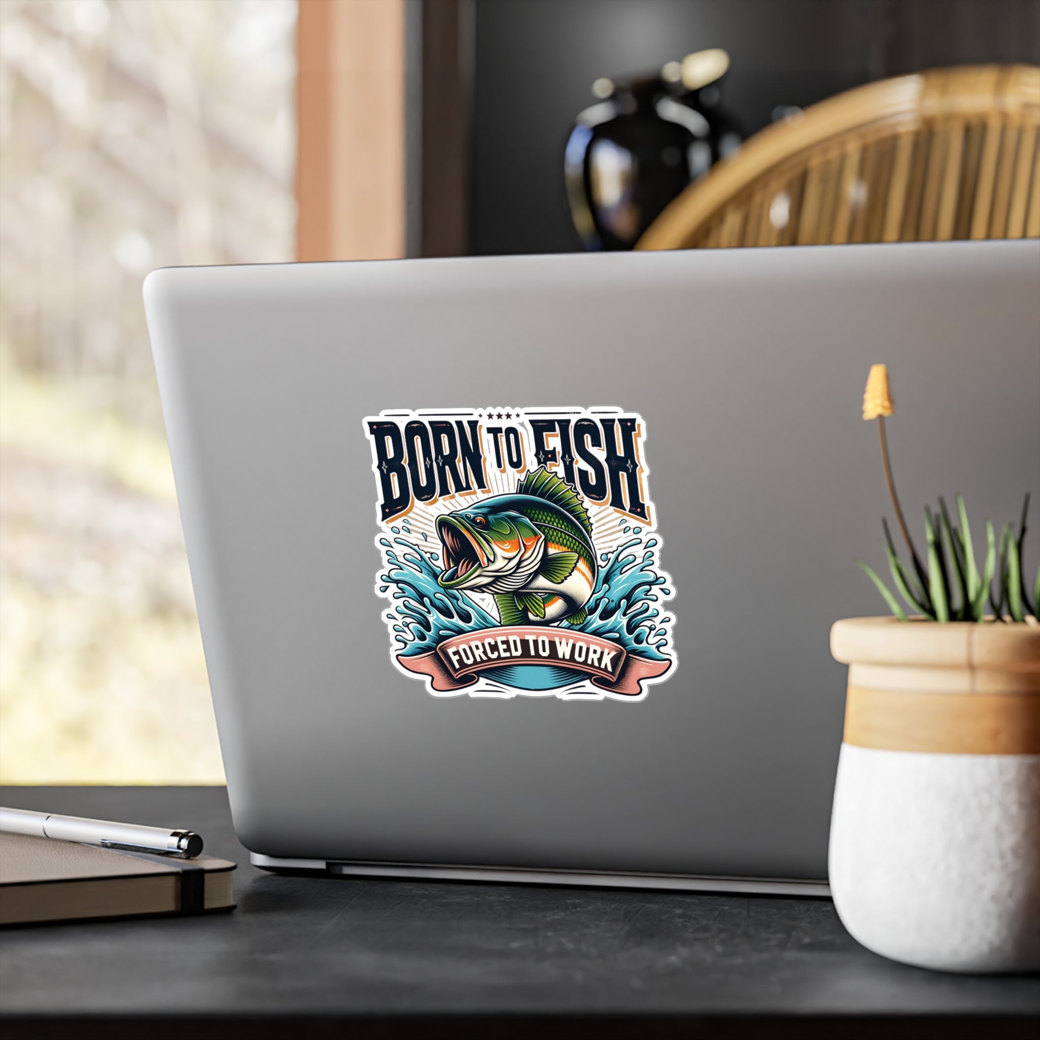Born To Fish Vinyl Decal
