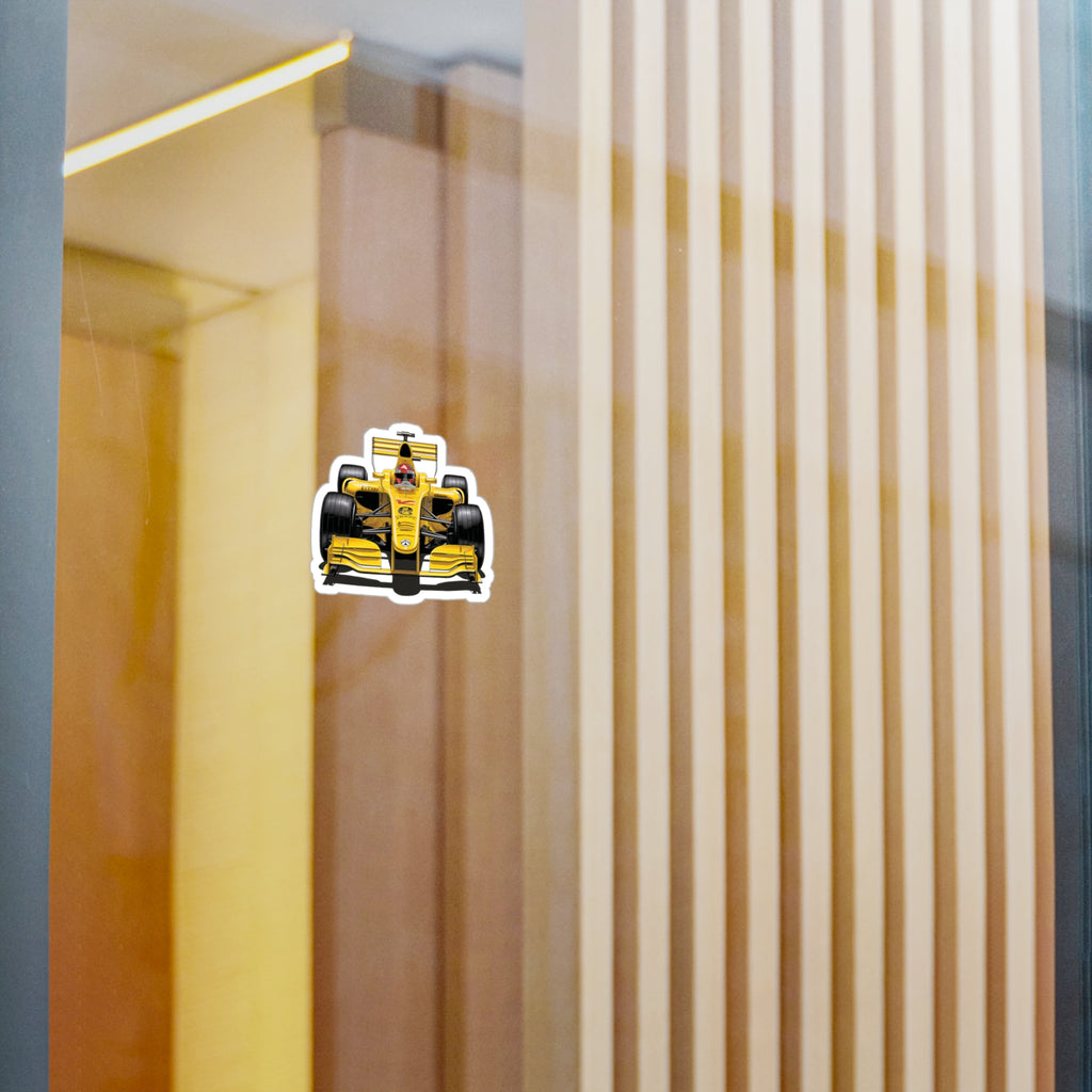 F1 Car #9 Vinyl Decal