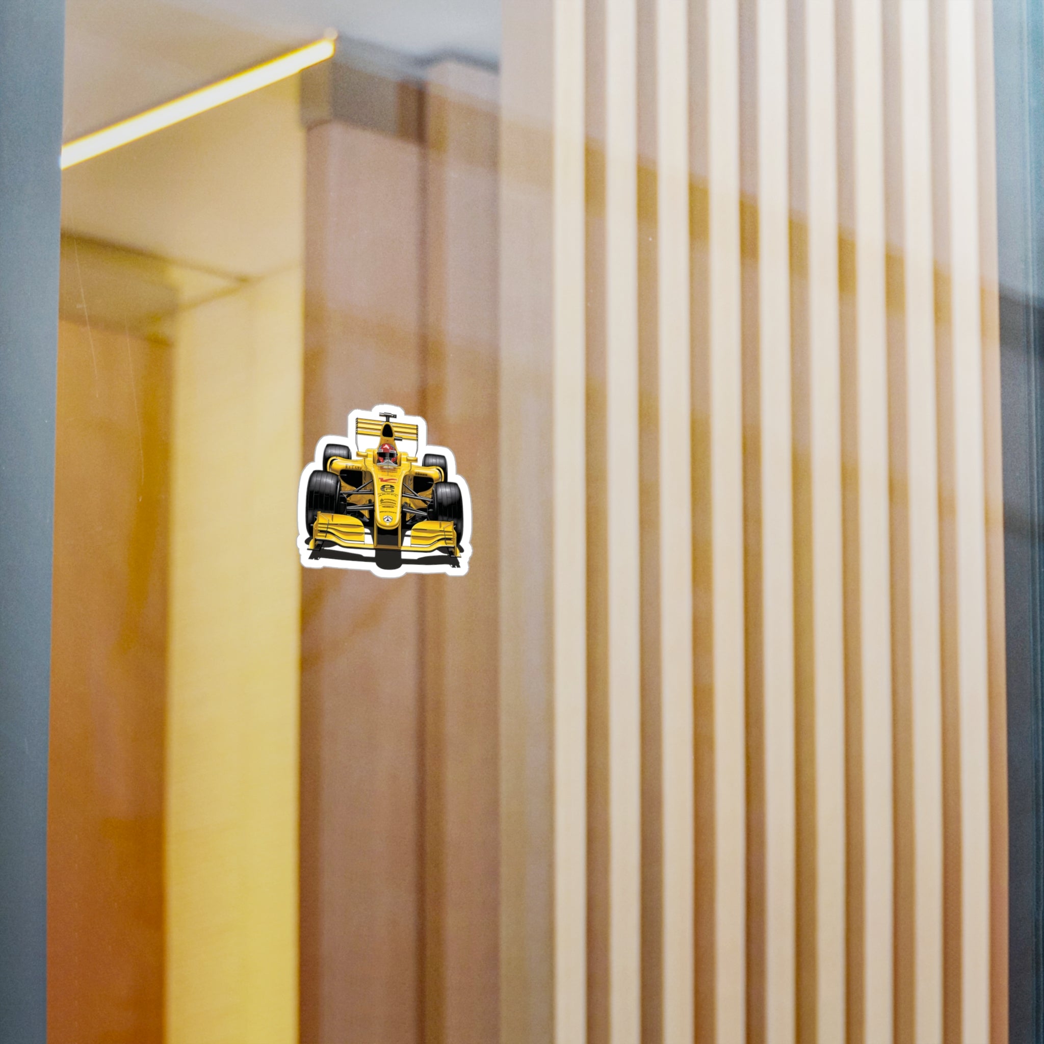 F1 Car #9 Vinyl Decal