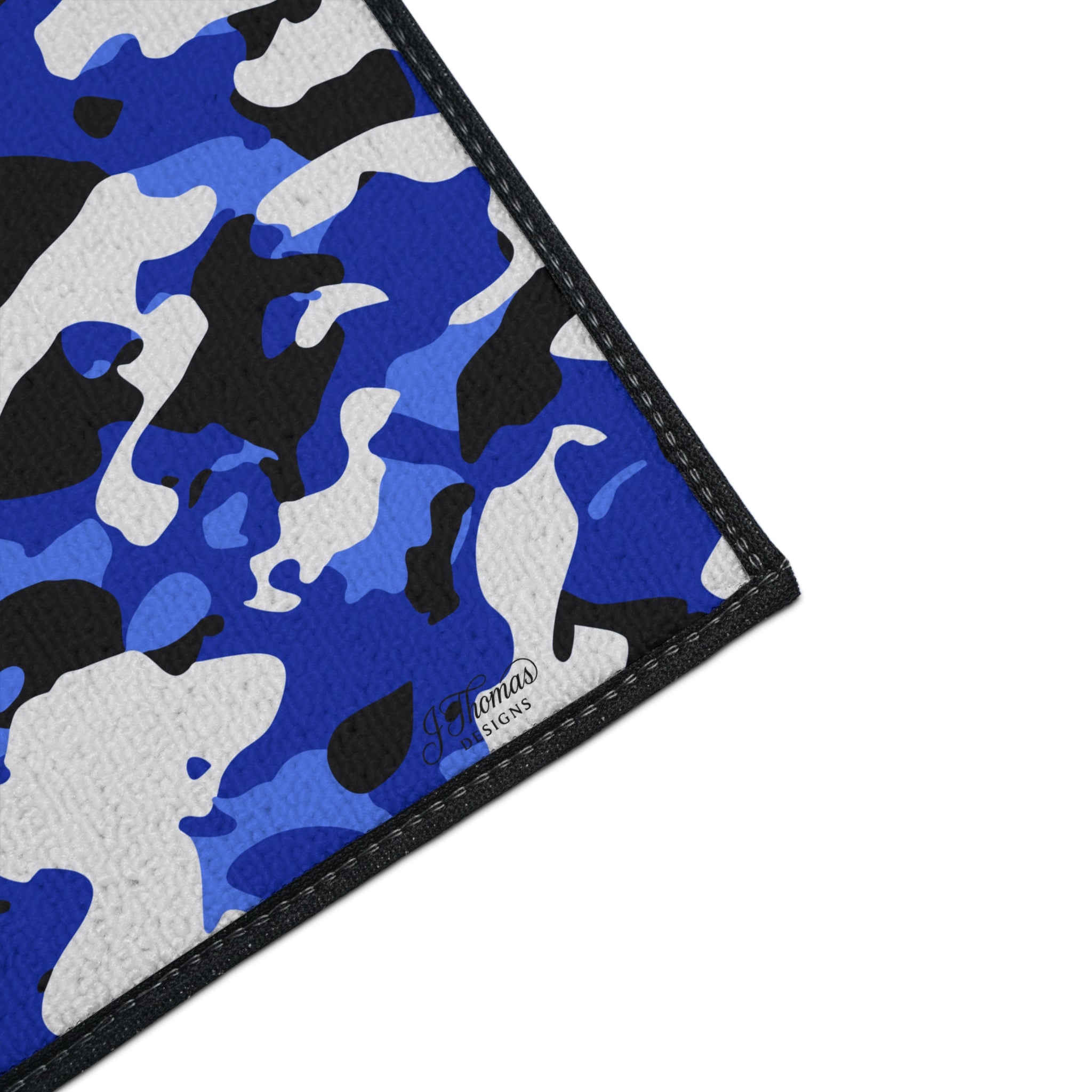 Heavy Duty Floor Mat – Blue Camo