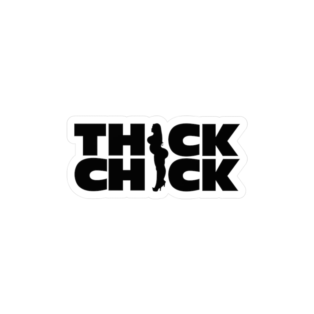 Thick Chick Vinyl Decal