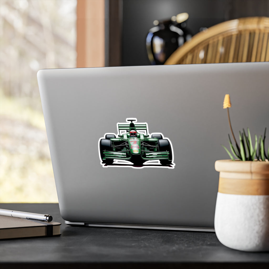 F1 Car #1 Vinyl Decal