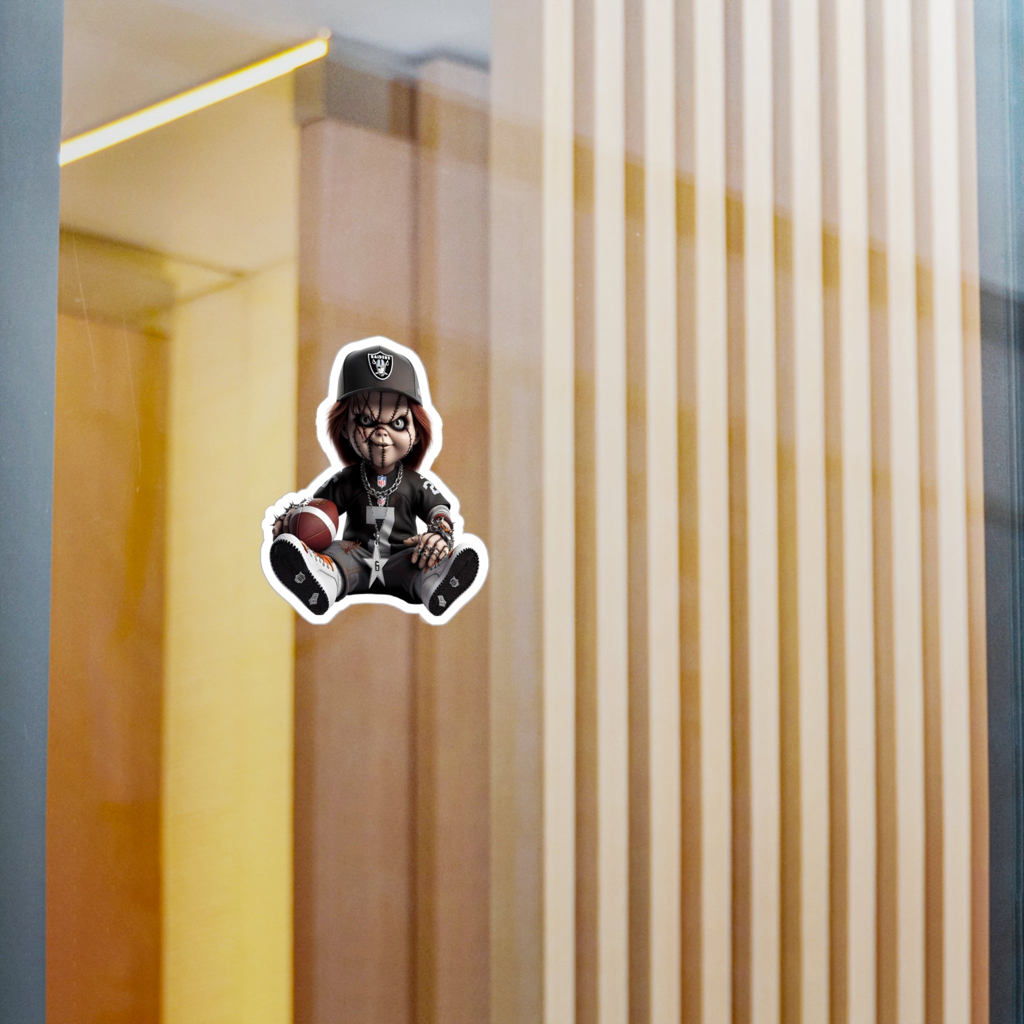 Chucky - Raiders Vinyl Decal