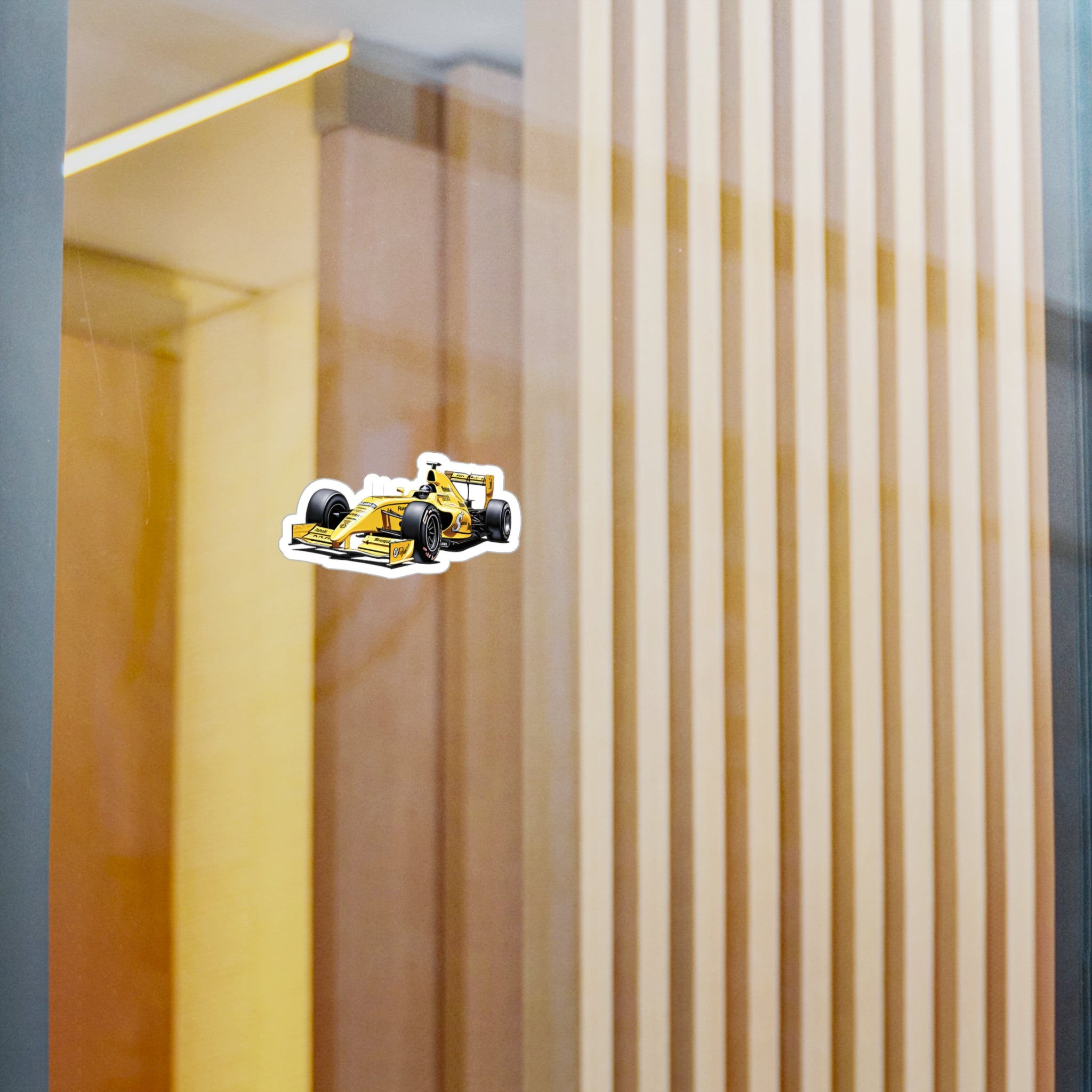 F1 Car #8 Vinyl Decal