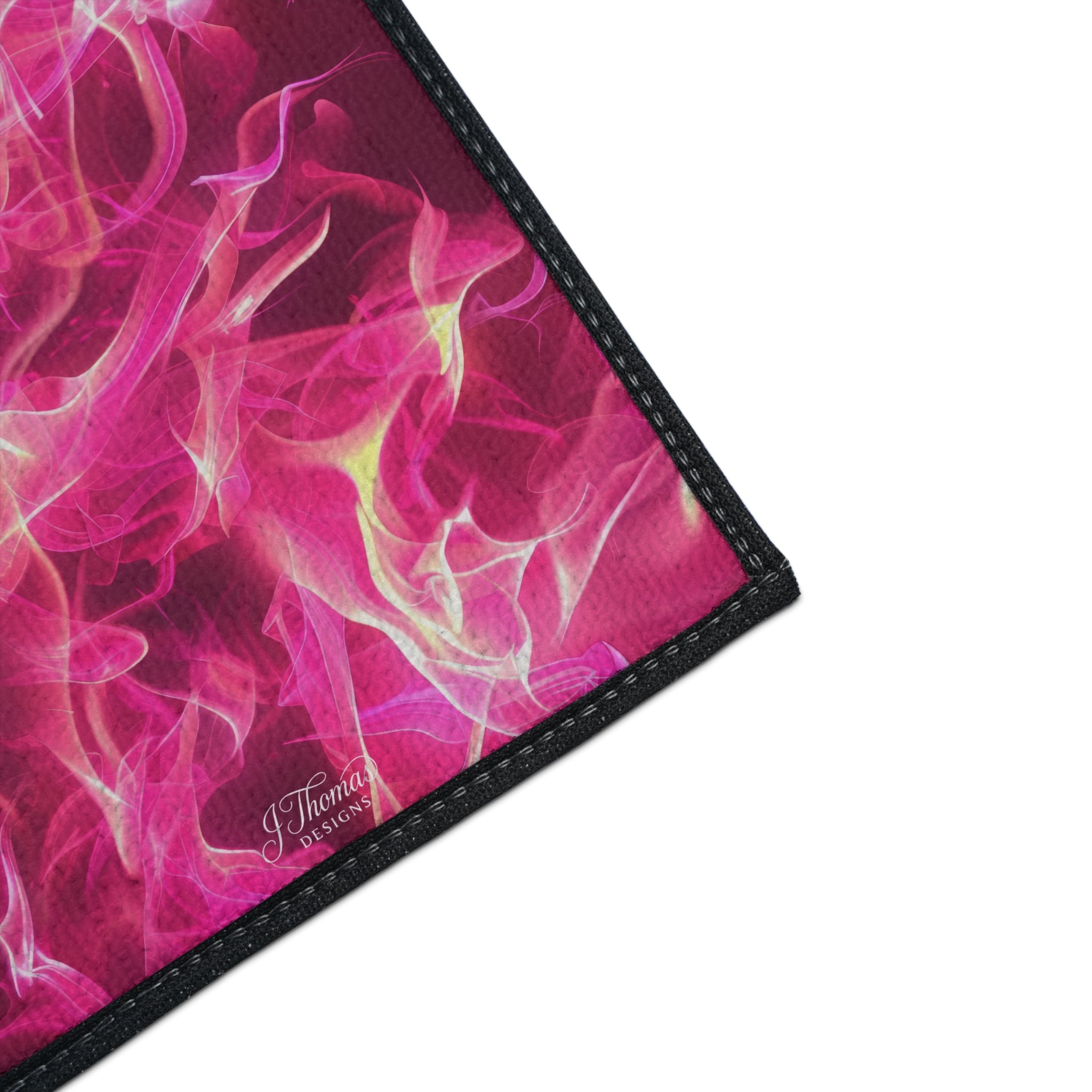 Heavy Duty Floor Mat – Pink Flames