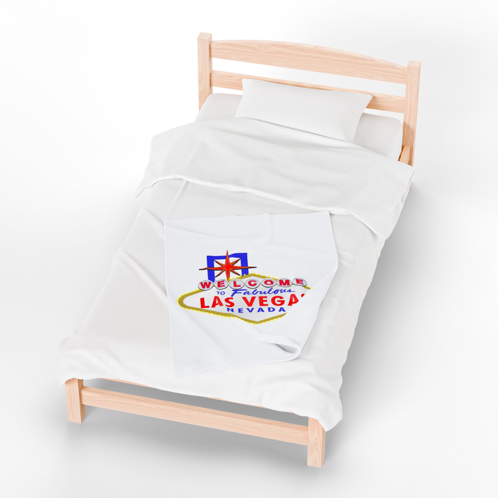 Welcome To Fabulous Las Vegas - "Las Vegas Sign" Blanket