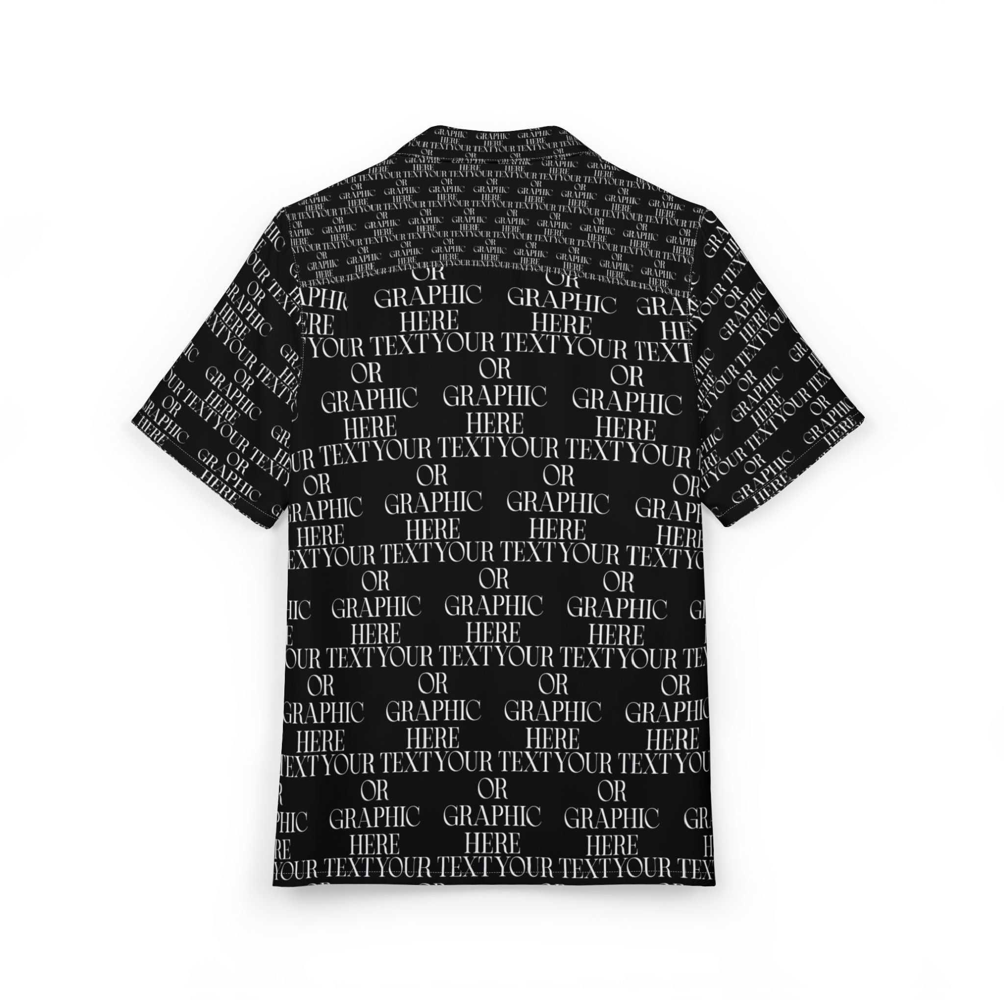 Custom Personalized "All-Over Print" Button-Down Shirt