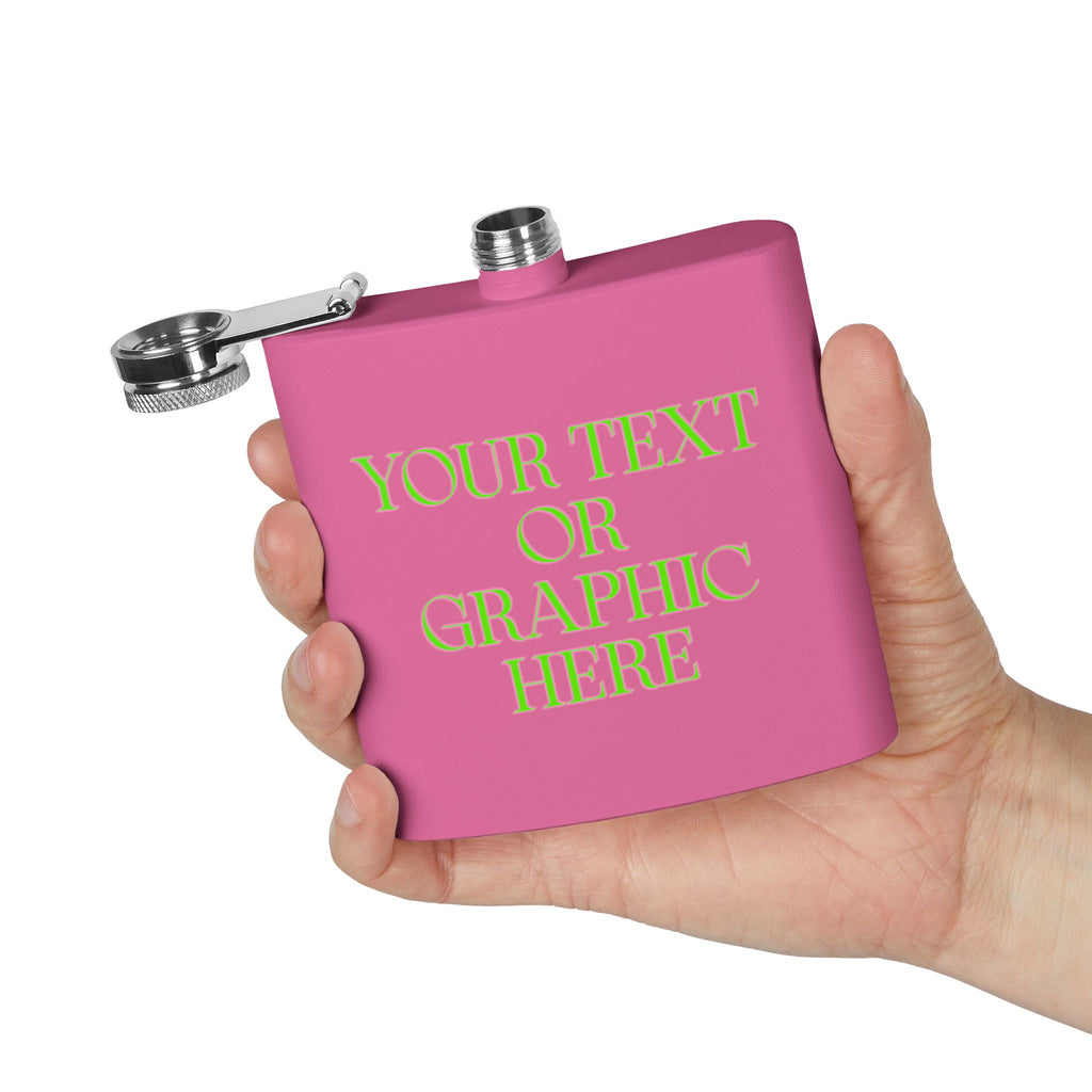 Custom Personalized 6oz Stainless Hip Flask