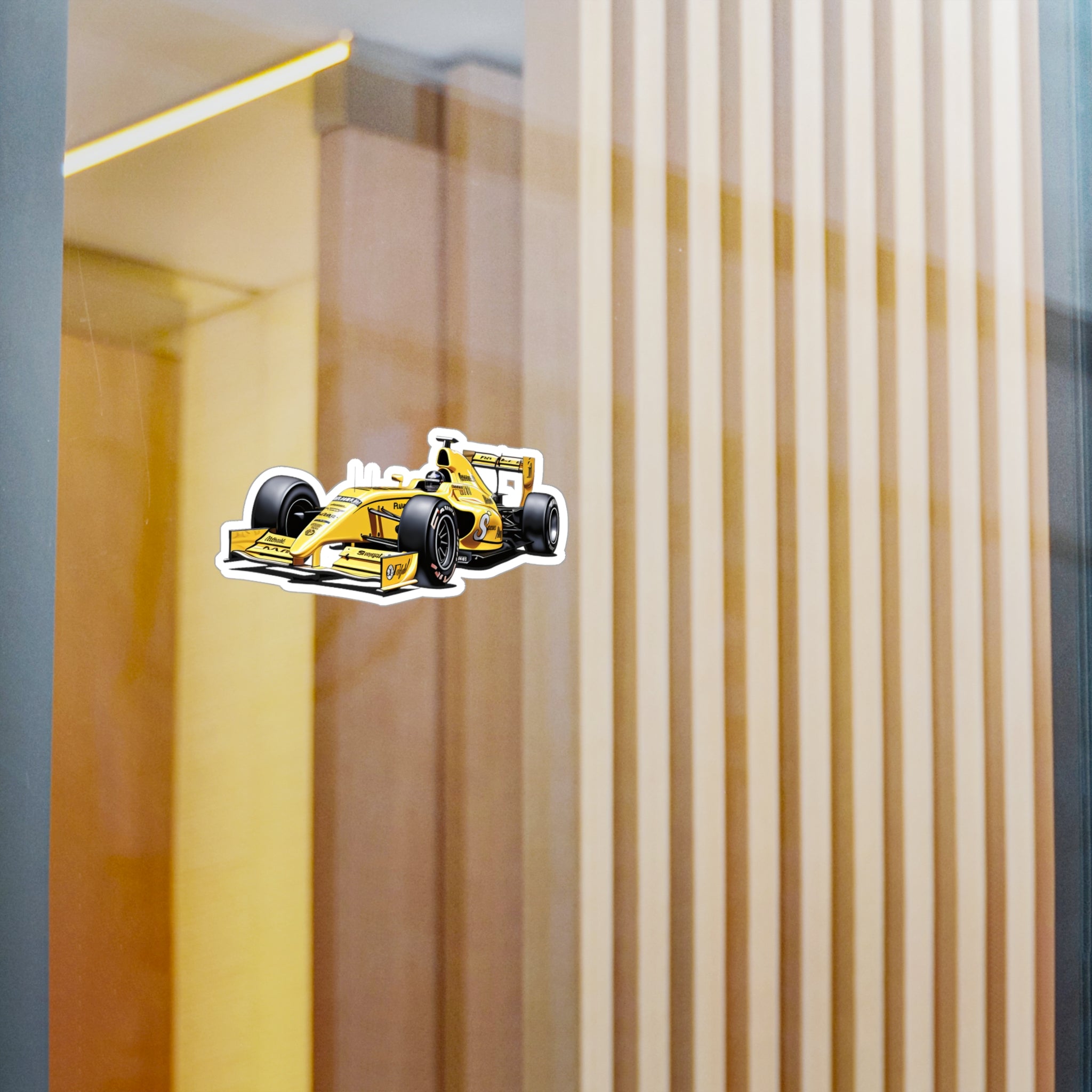 F1 Car #8 Vinyl Decal