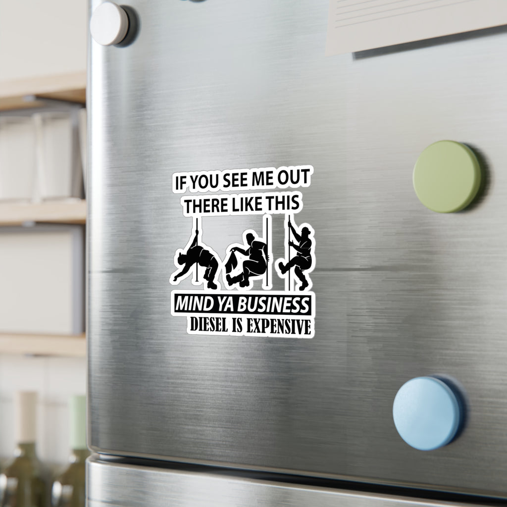 Mind Ya Business Vinyl Decal