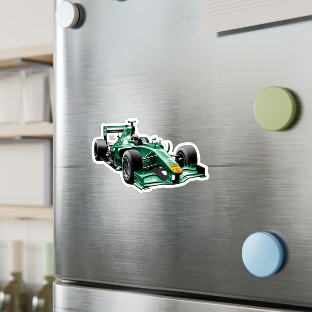 F1 Car #2 Vinyl Decal