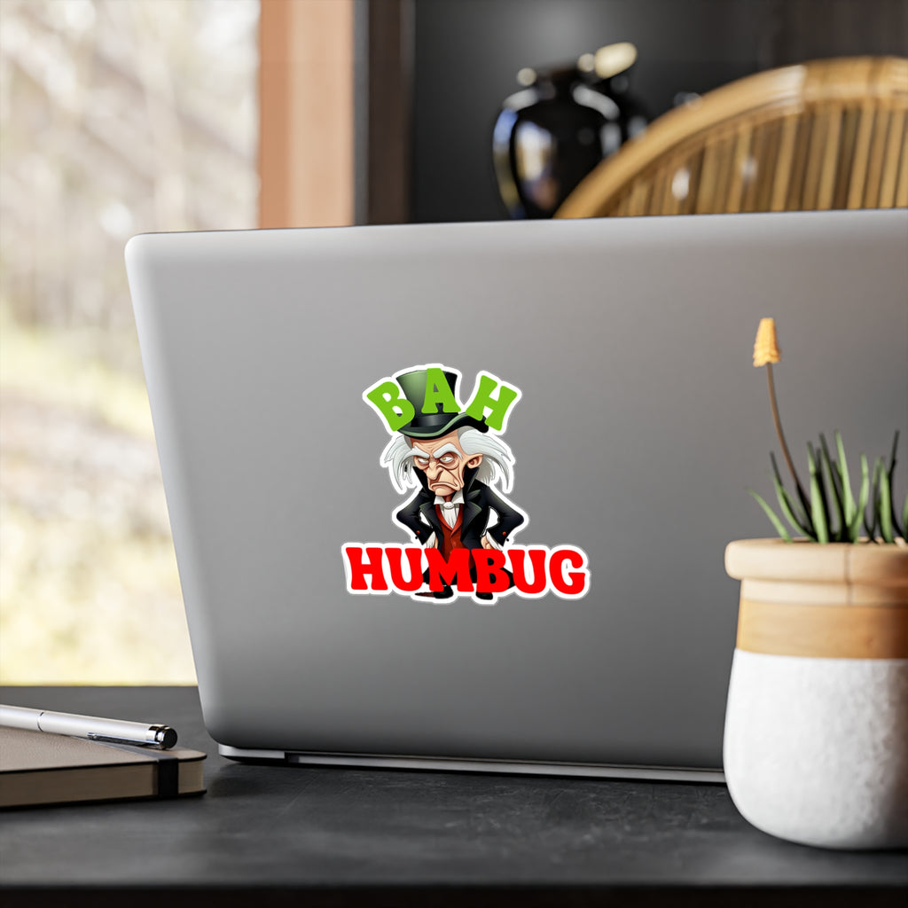 Bah Humbug Vinyl Decal