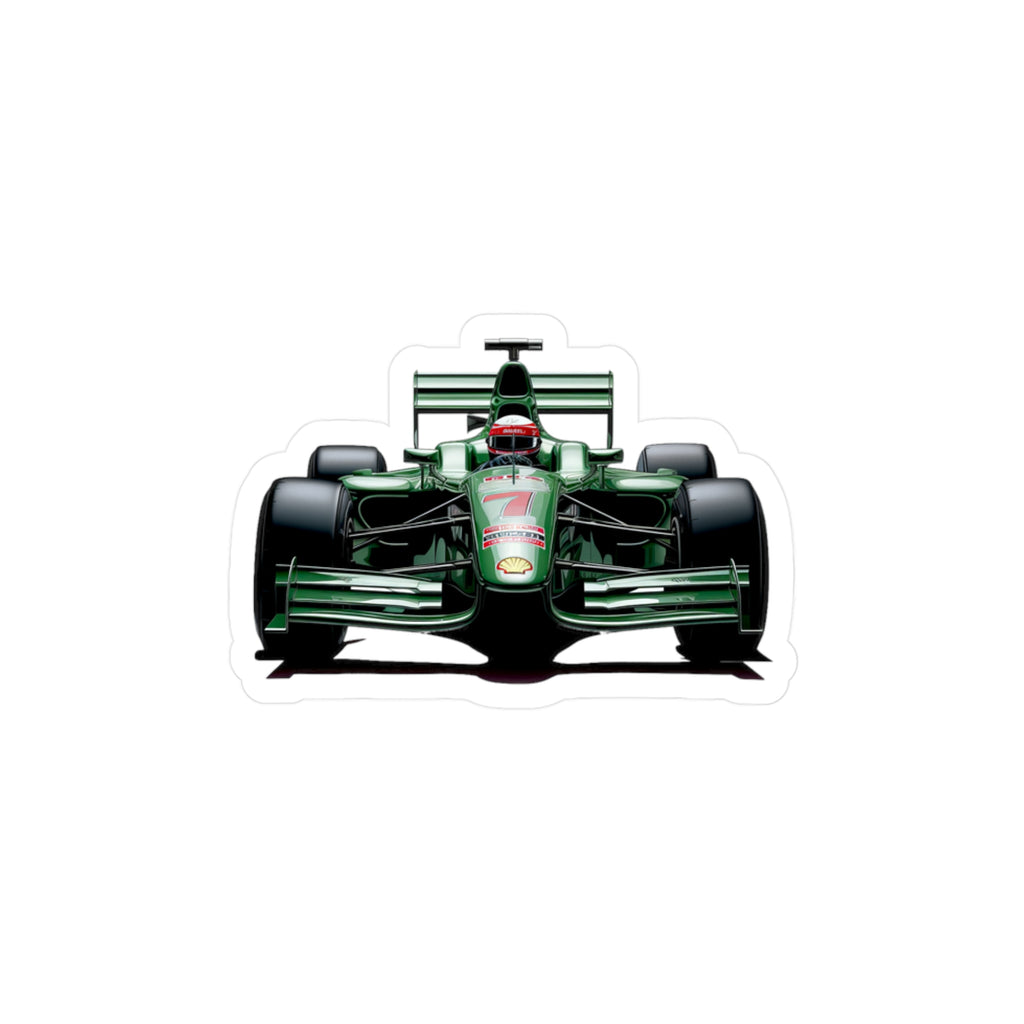 F1 Car #1 Vinyl Decal