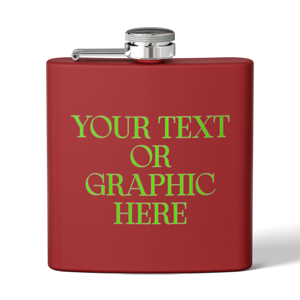 Custom Personalized 6oz Stainless Hip Flask
