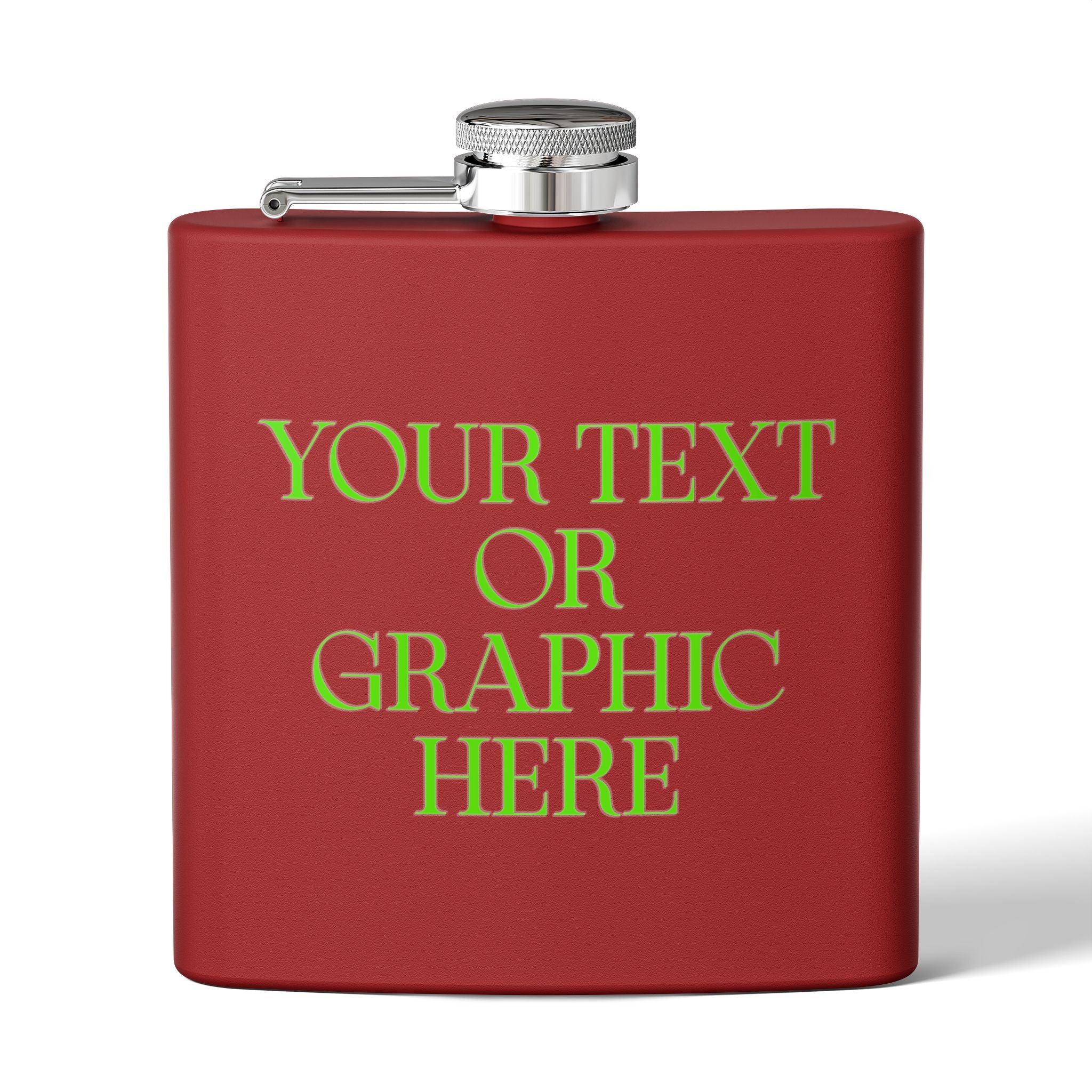 Custom Personalized 6oz Stainless Hip Flask