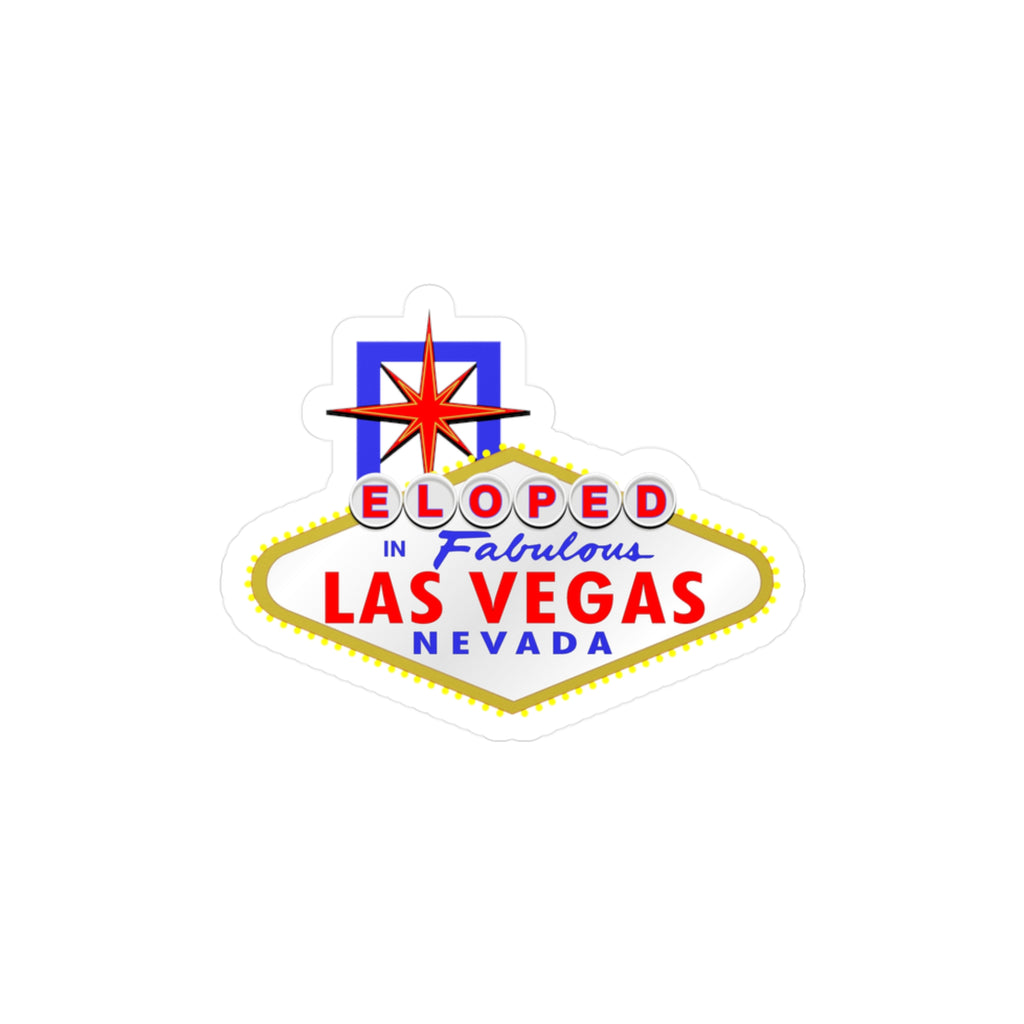 Eloped - "Las Vegas Sign" Vinyl Decal