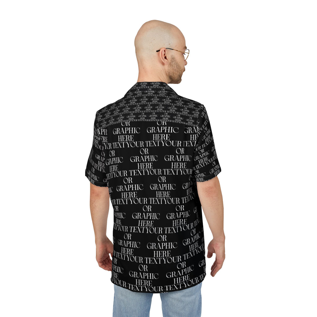Custom Personalized "All-Over Print" Button-Down Shirt