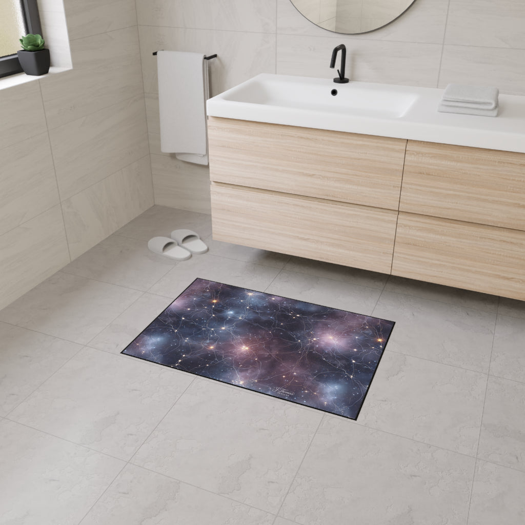 Heavy Duty Floor Mat – Marble Star Pattern