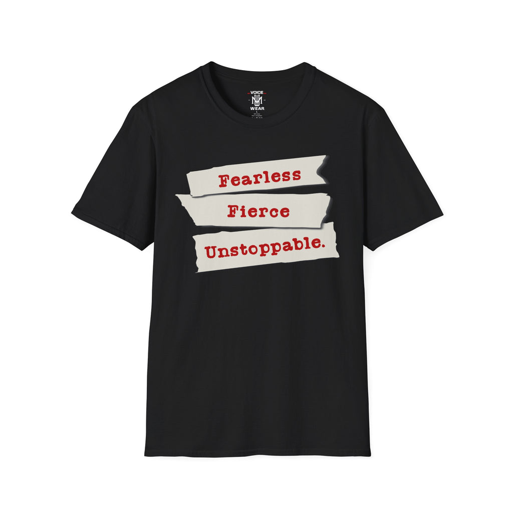 "Fearless" - "moti-Voice-tion Wear" T-Shirt