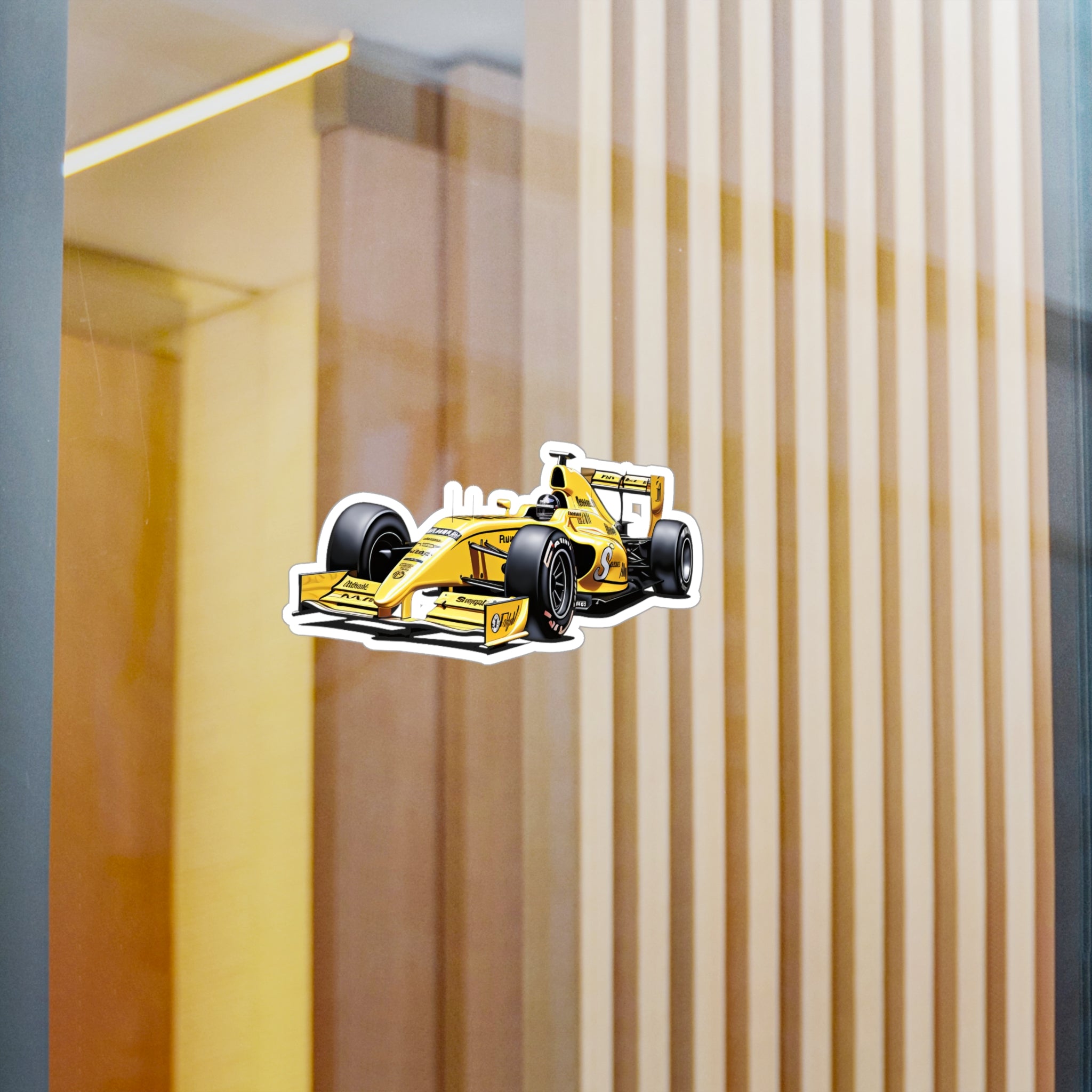 F1 Car #8 Vinyl Decal