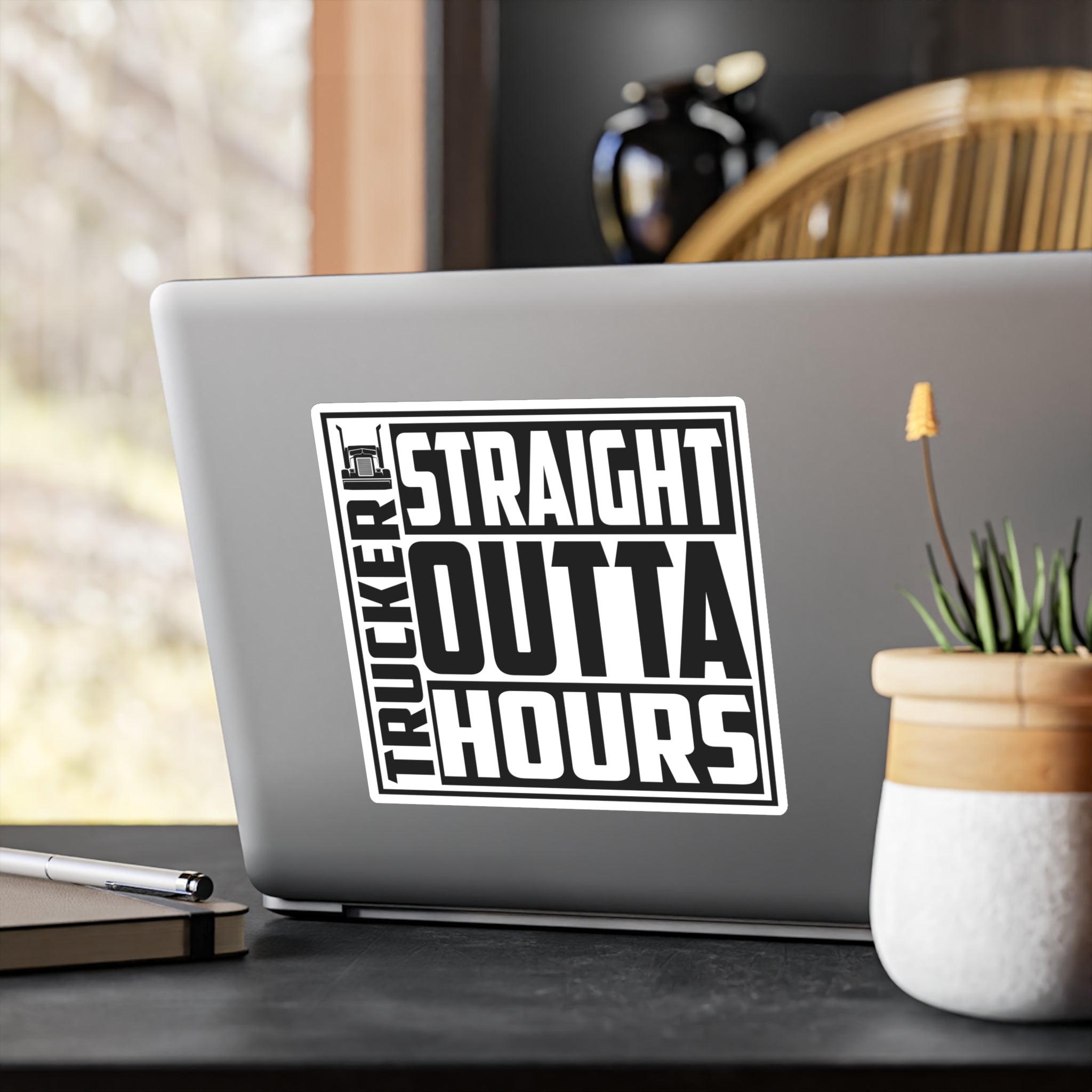 Straight Outta Hours Vinyl Decal
