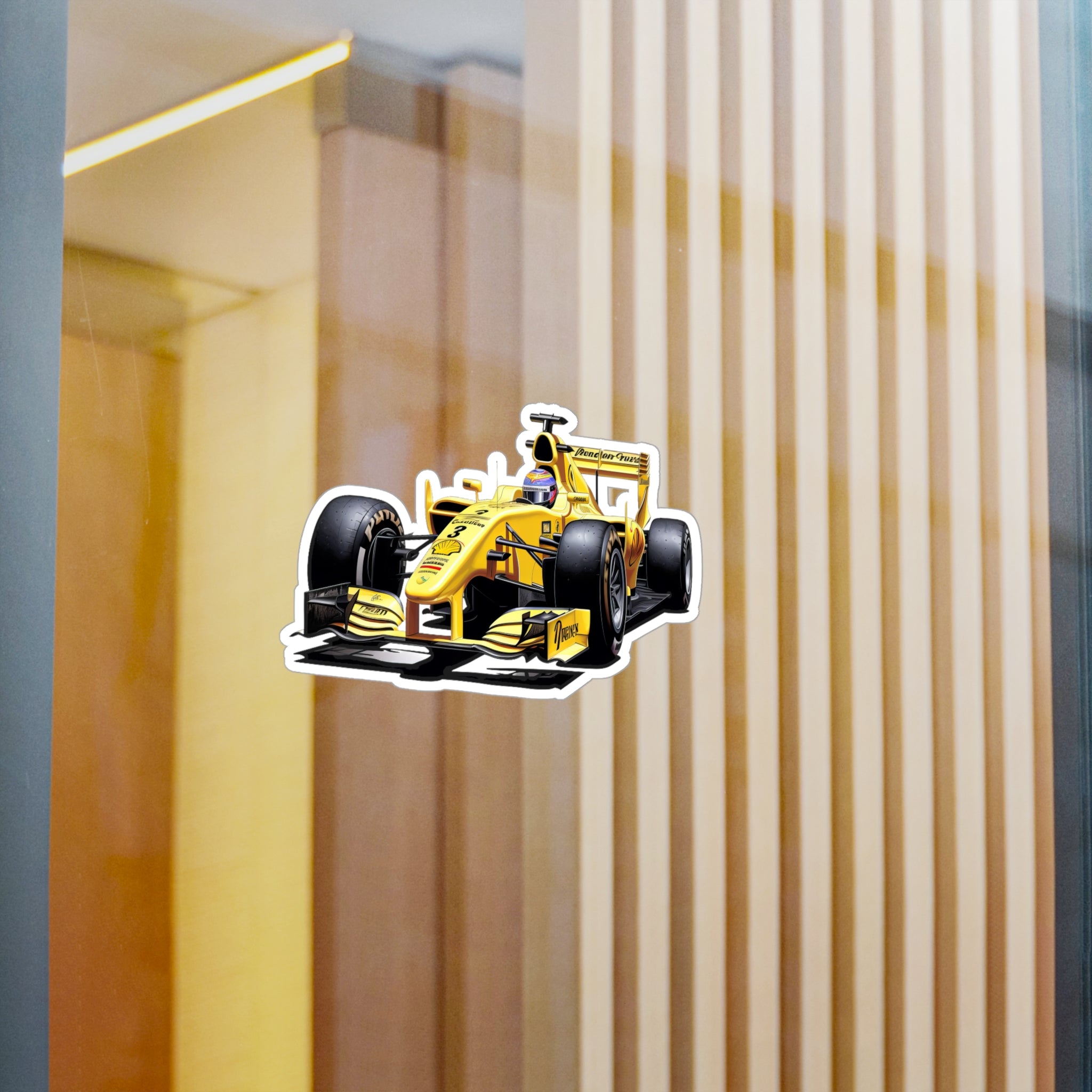 F1 Car #11 Vinyl Decal