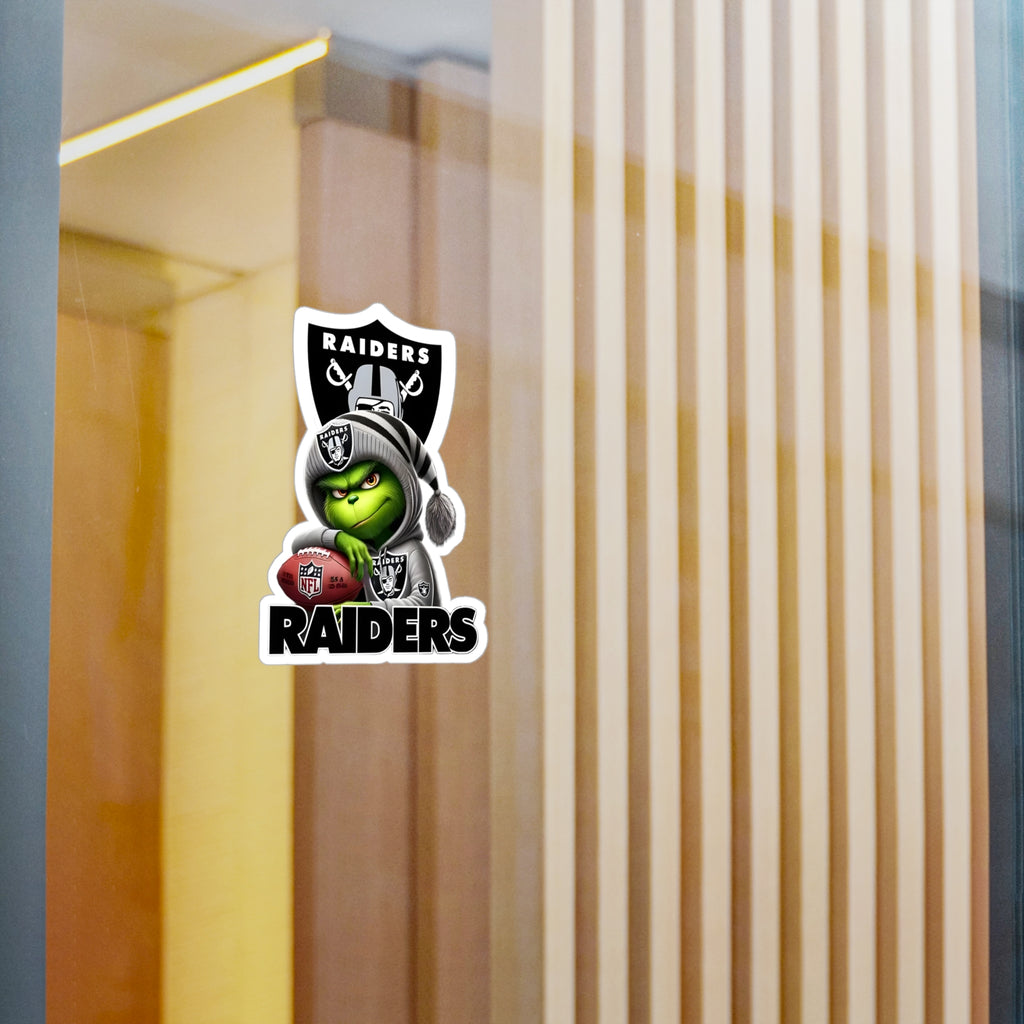 The Grinch - Raiders Vinyl Decal