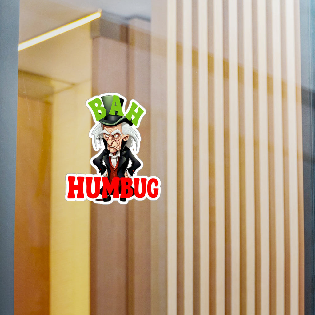 Bah Humbug Vinyl Decal