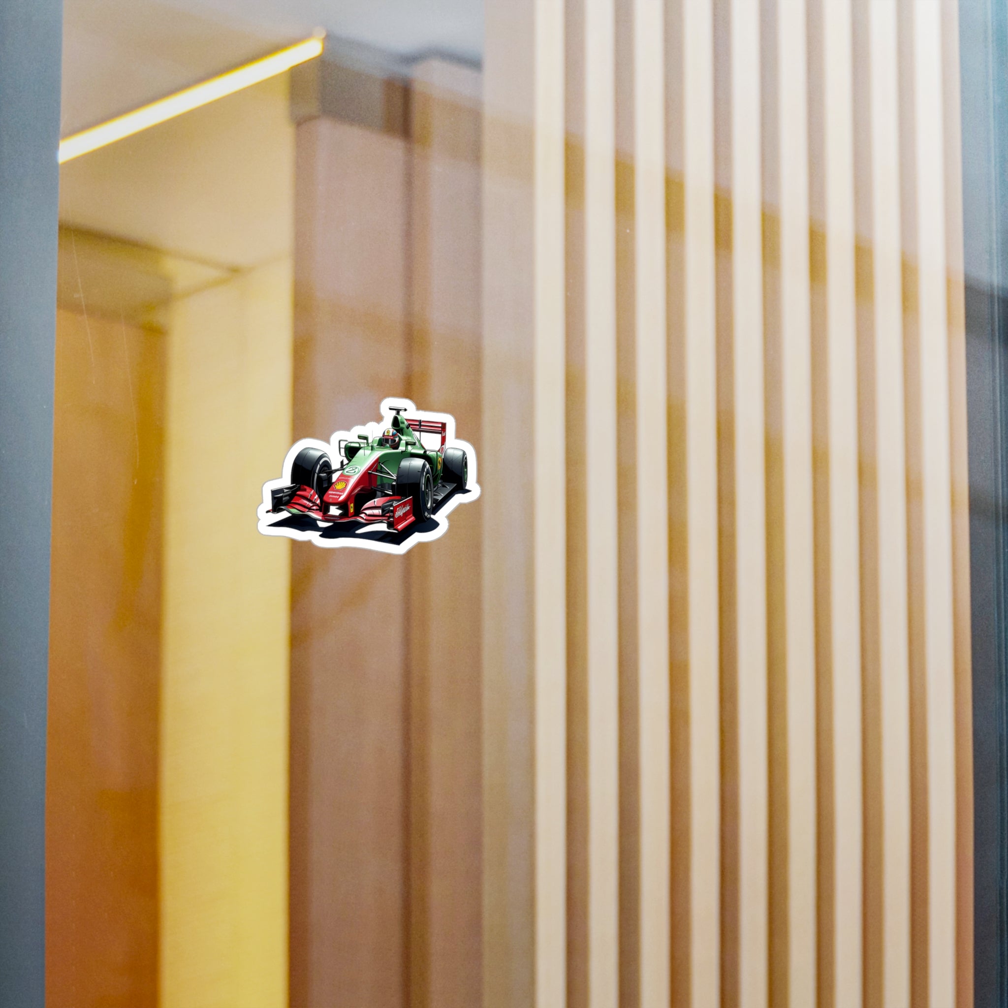 F1 Car #3 Vinyl Decal