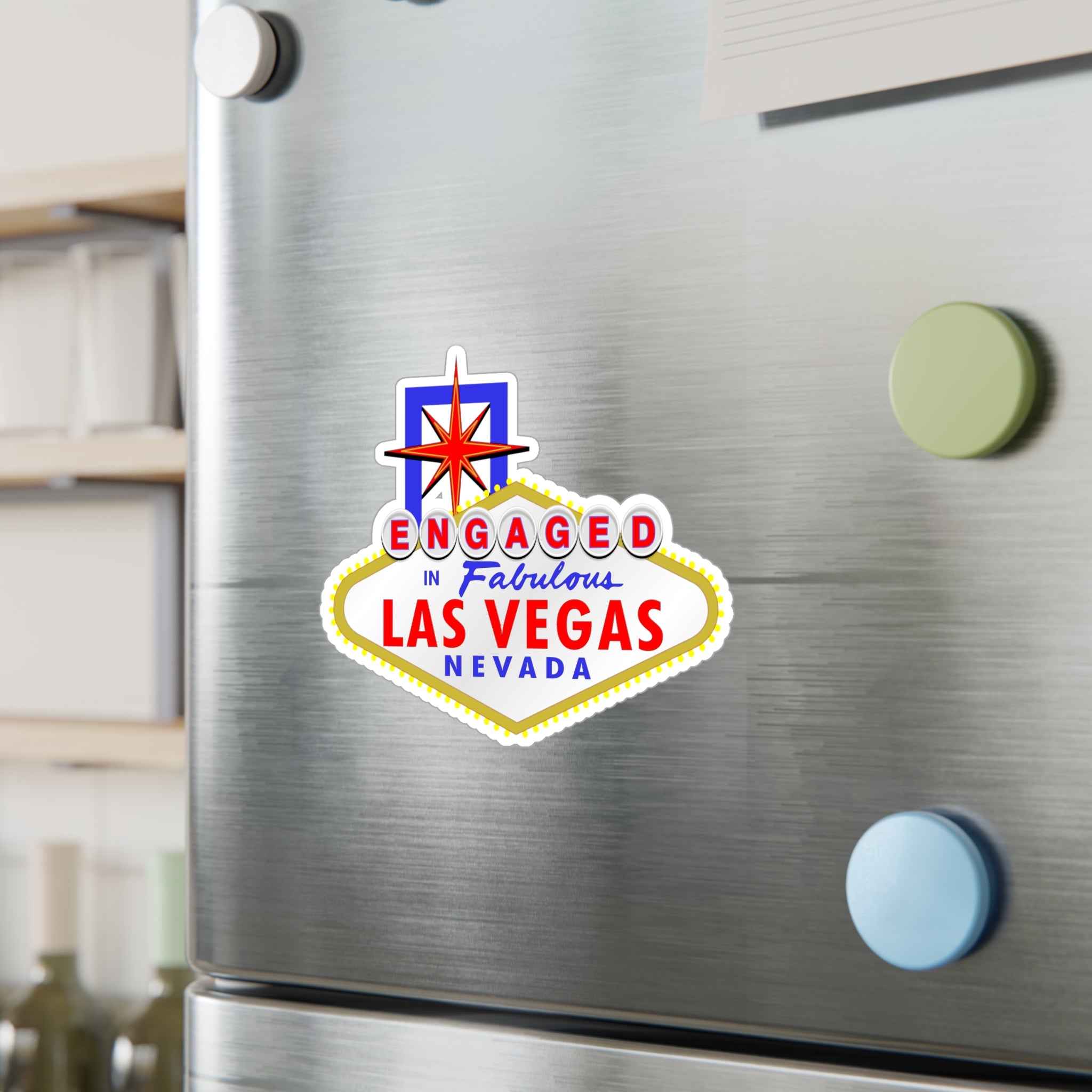 Engaged - "Las Vegas Sign" Vinyl Decal