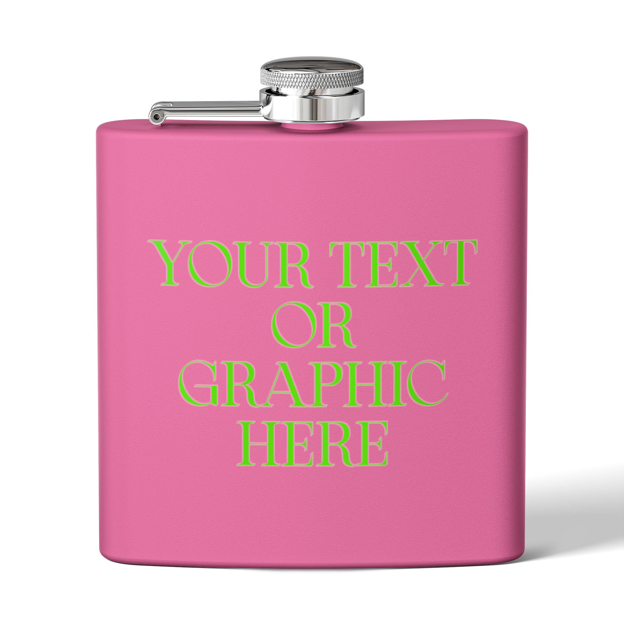 Custom Personalized 6oz Stainless Hip Flask
