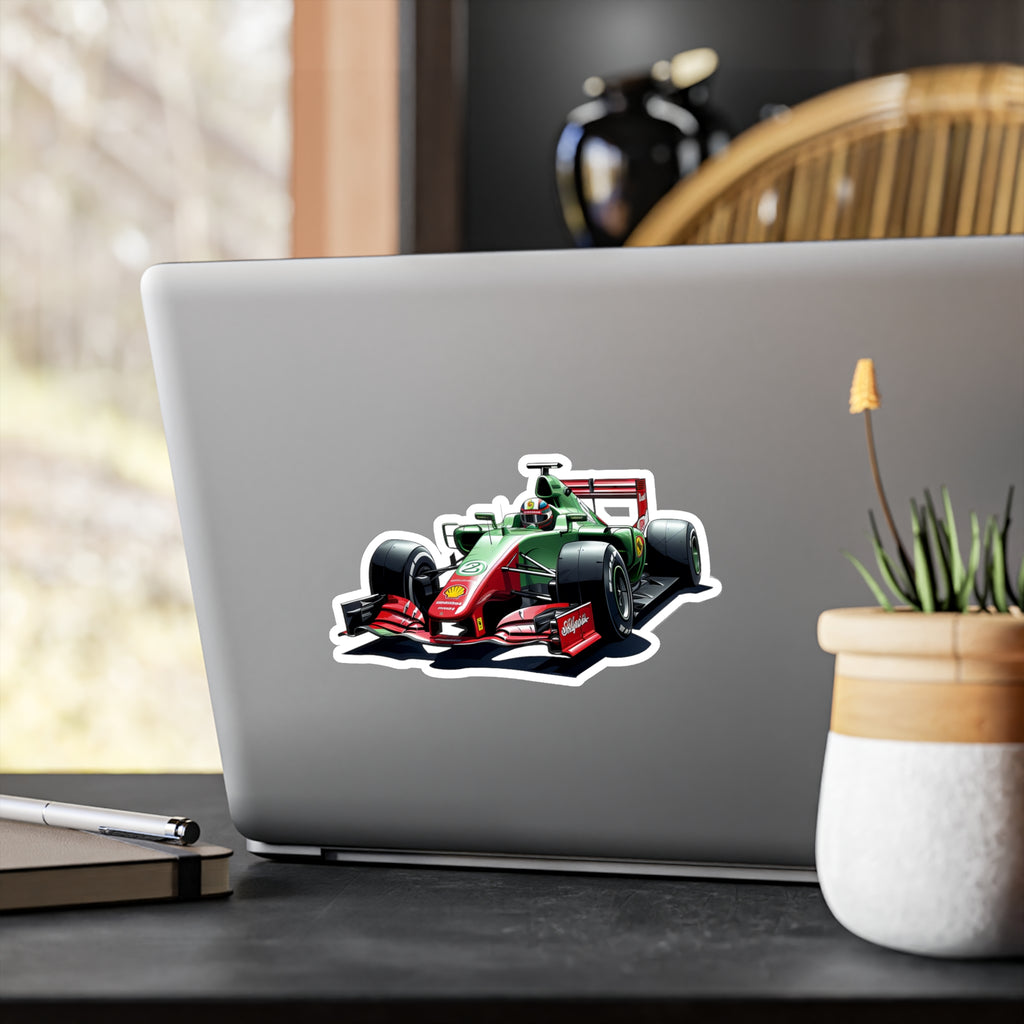 F1 Car #3 Vinyl Decal