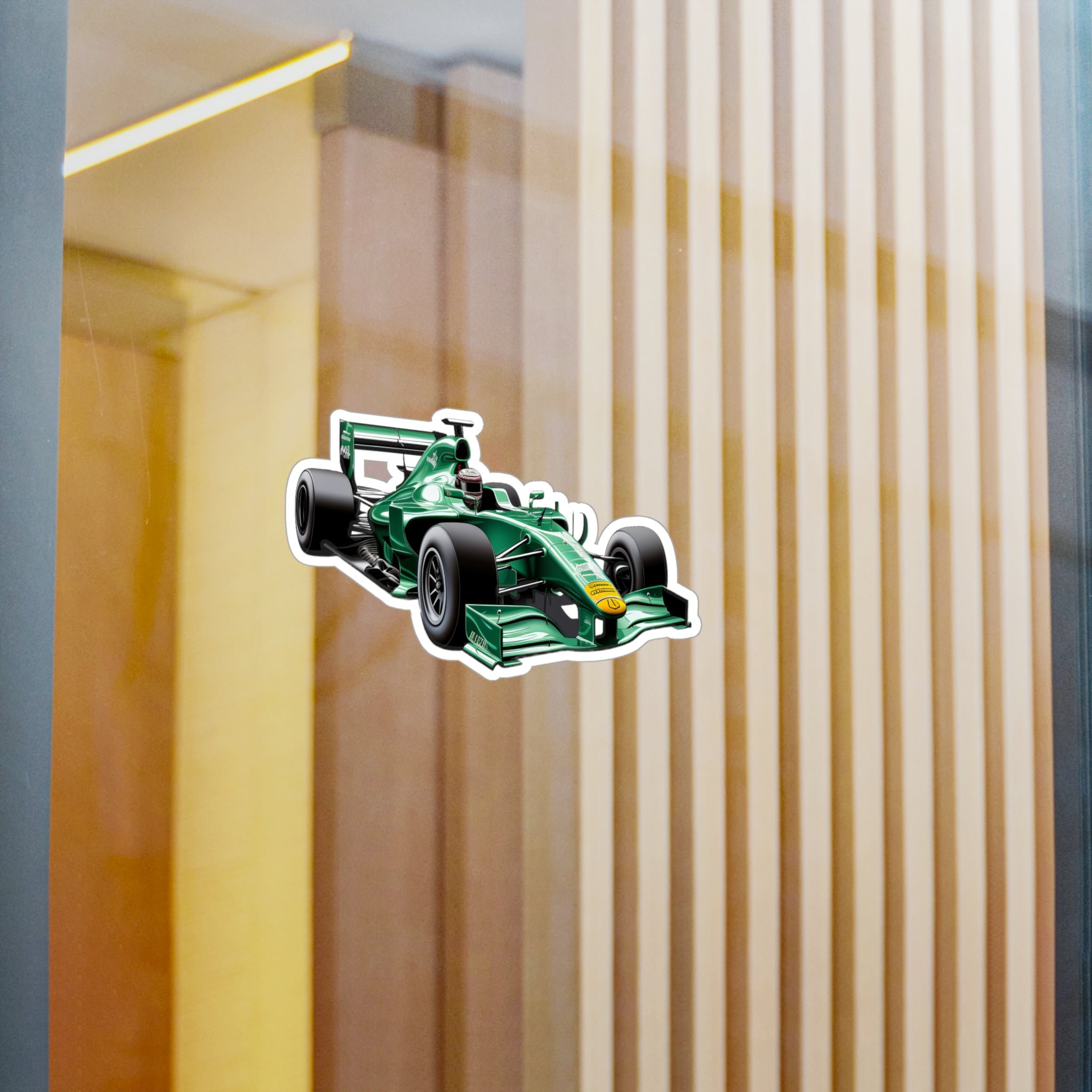 F1 Car #2 Vinyl Decal