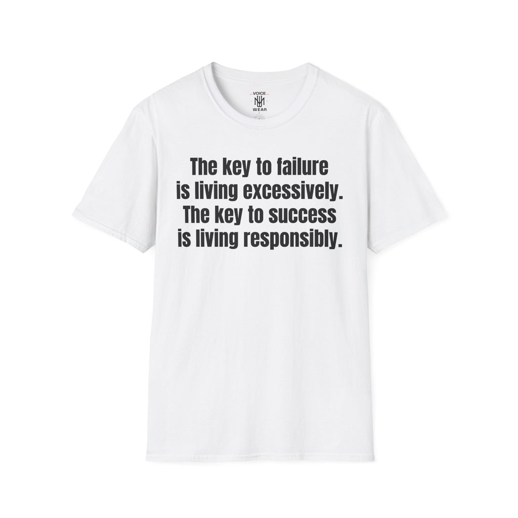 "The Key To Failure" - "moti-Voice-tion Wear" T-Shirt