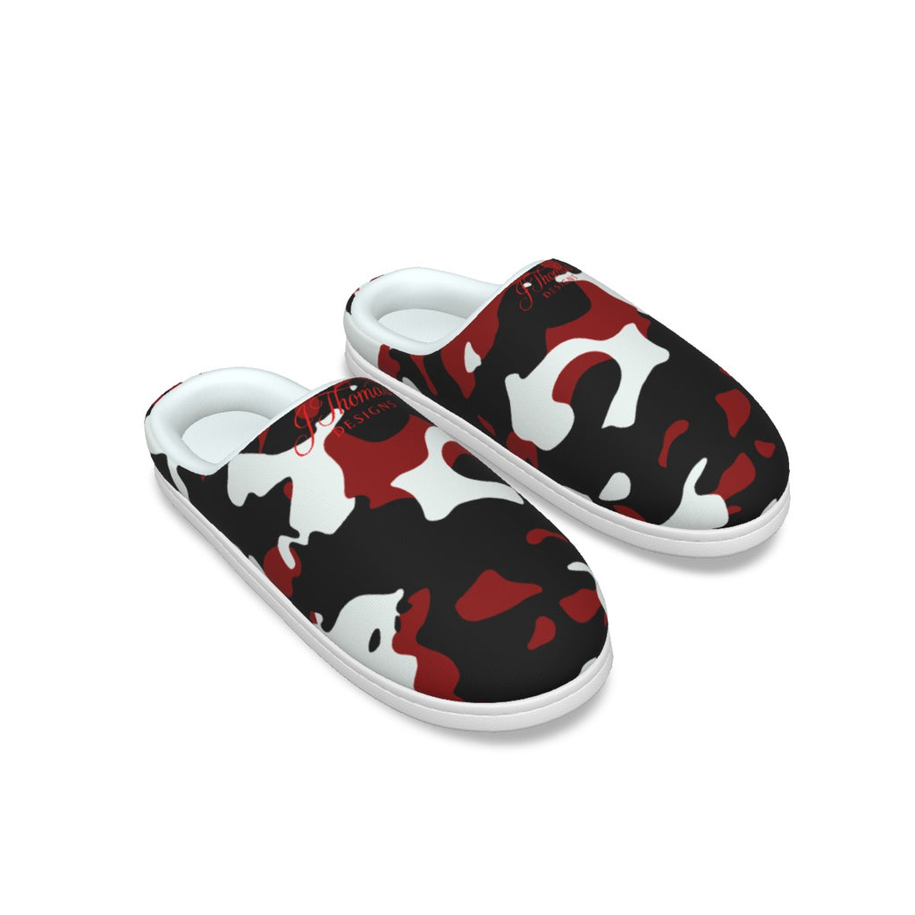 "All Over Print" Men's Plush Slippers