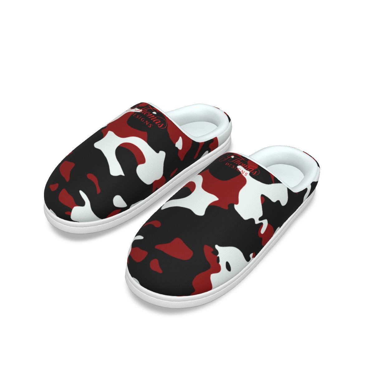 "All Over Print" Men's Plush Slippers